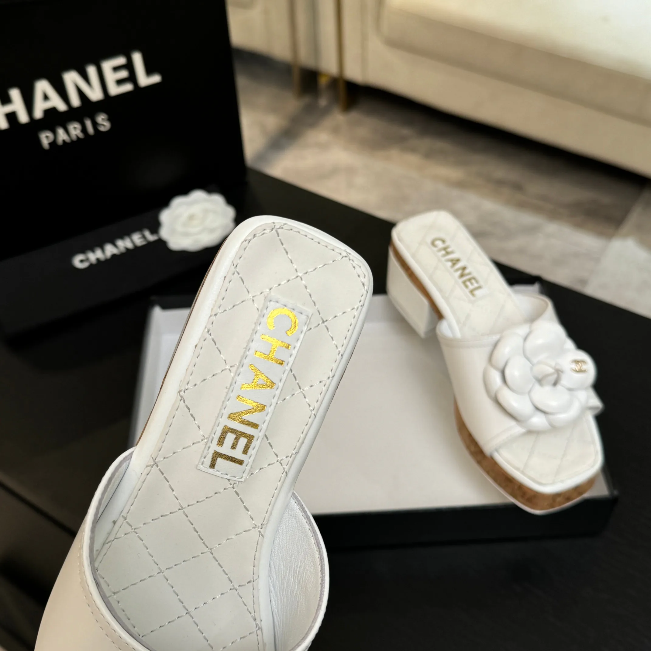 Босоножки Женские Chanel 808326