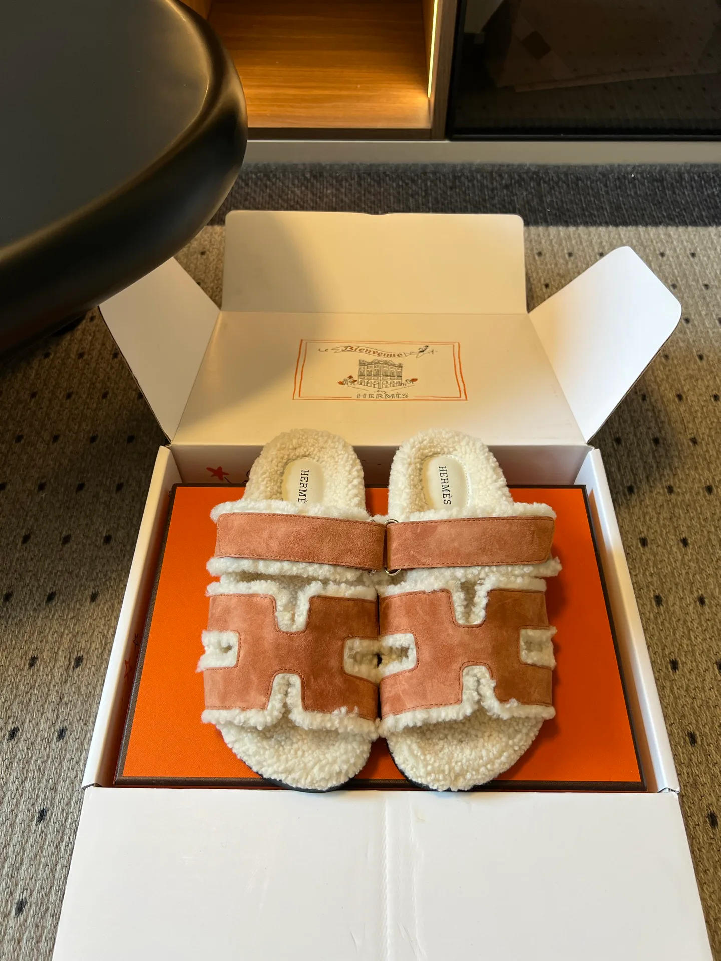 Тапочки Женские Hermes 18142793