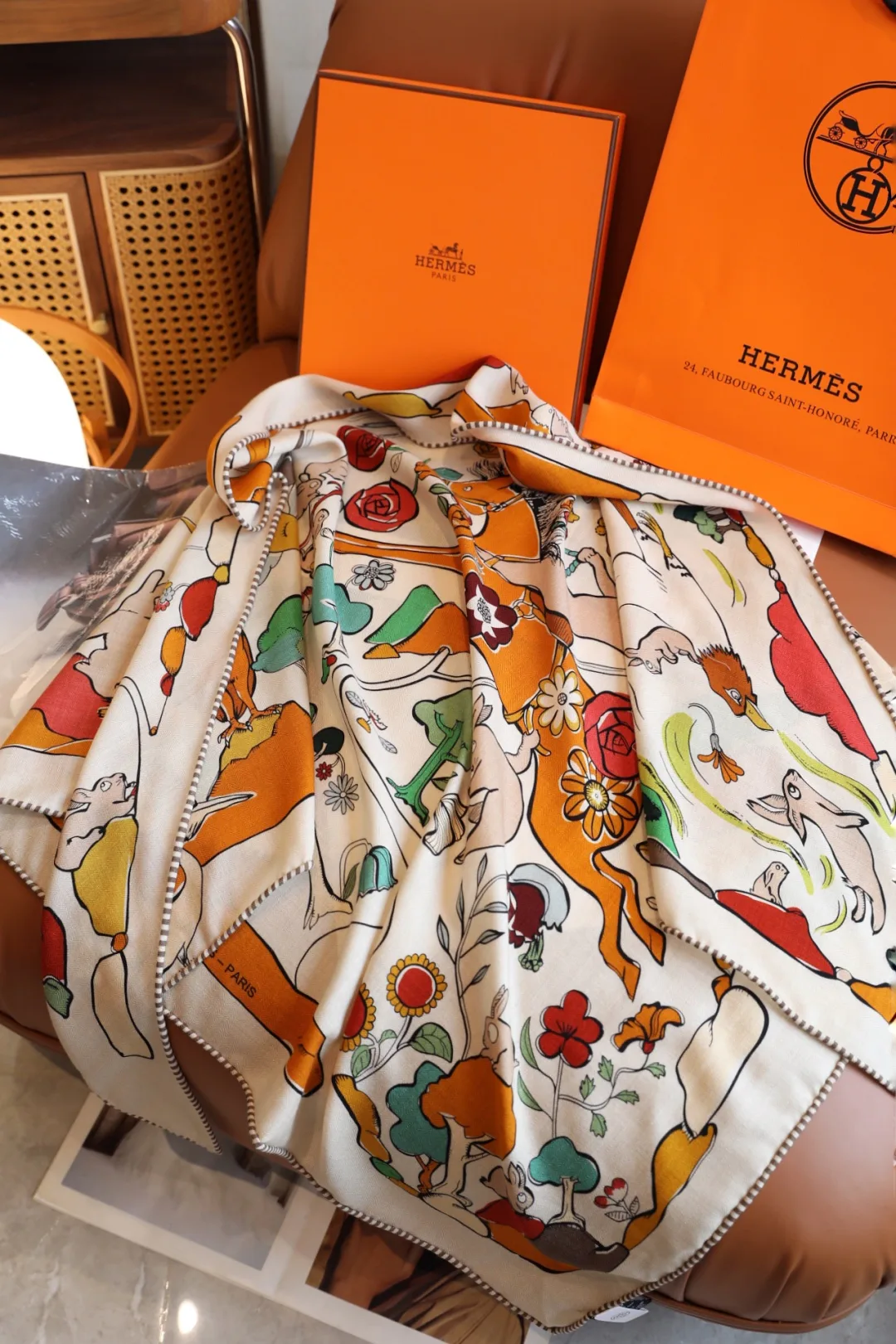 Шарфы Hermes 165017