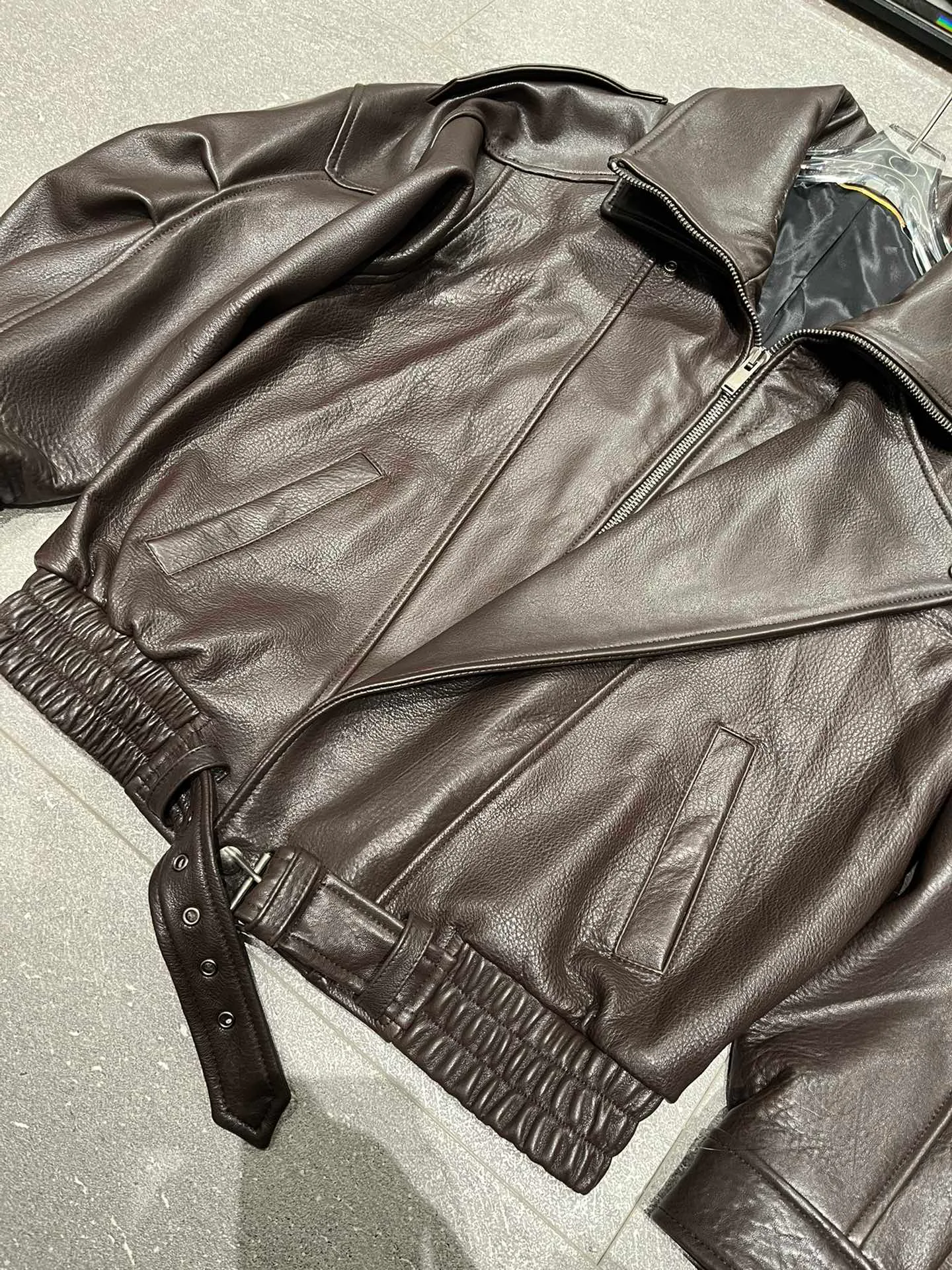 Кожаные Куртки И Дублёнки Мужские Saint Laurent 11485705