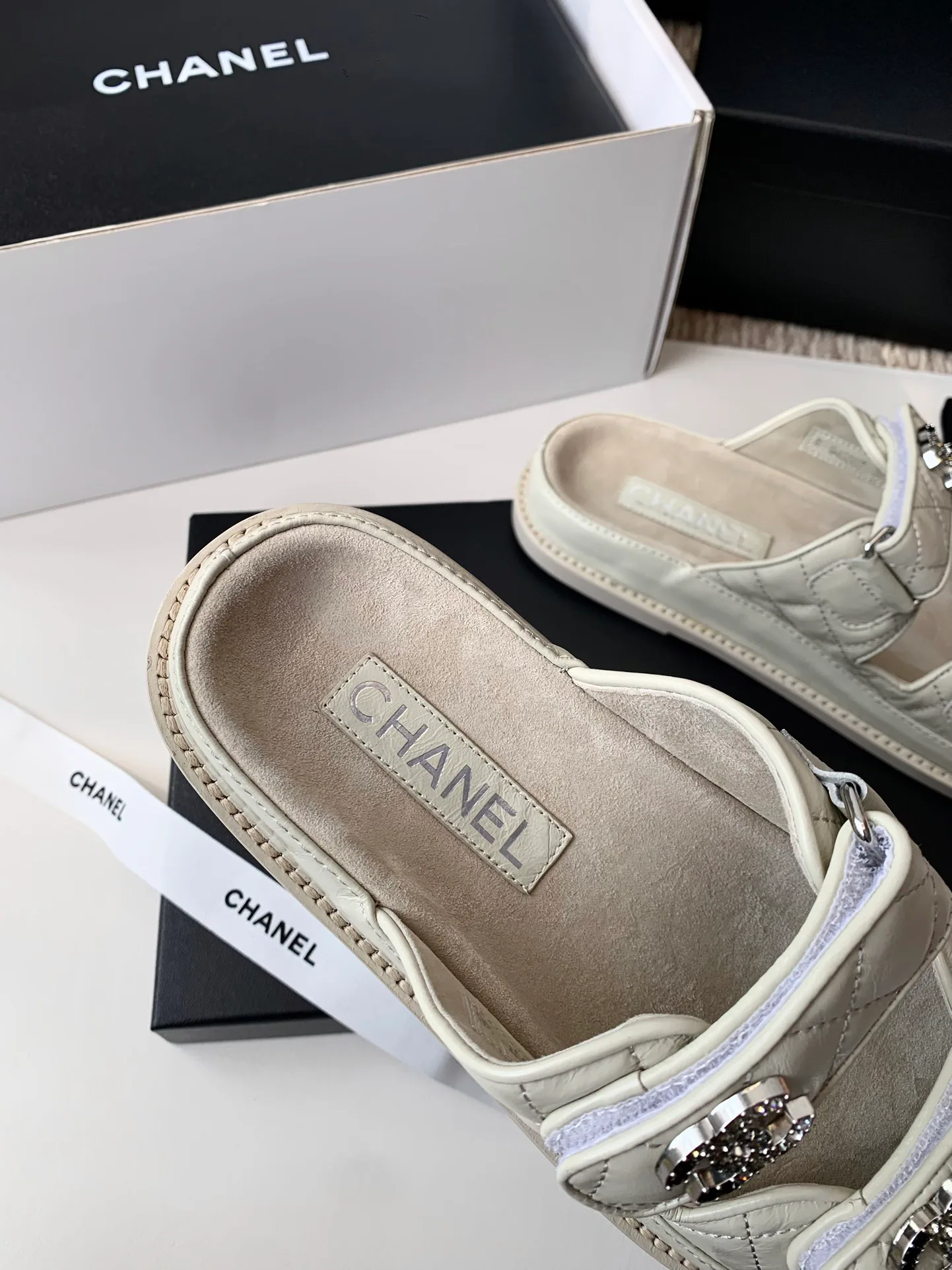 Шлепанцы Женские Chanel 35932