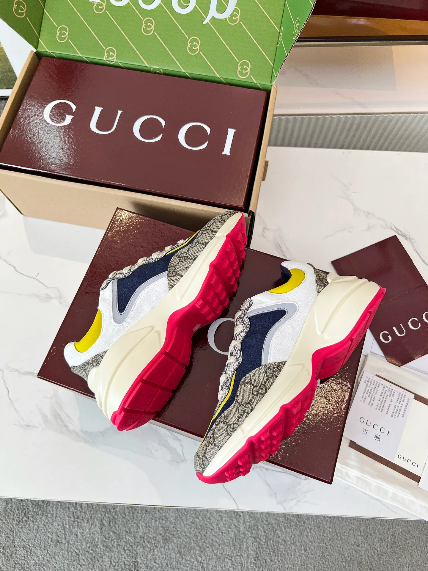 Кроссовки Женские Gucci 87795