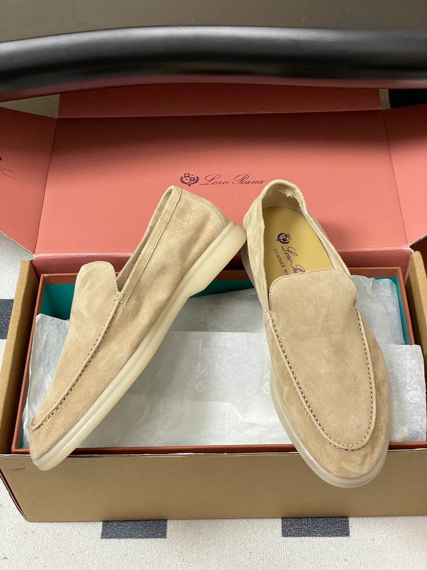 Мокасины Мужские Loro Piana 11668818