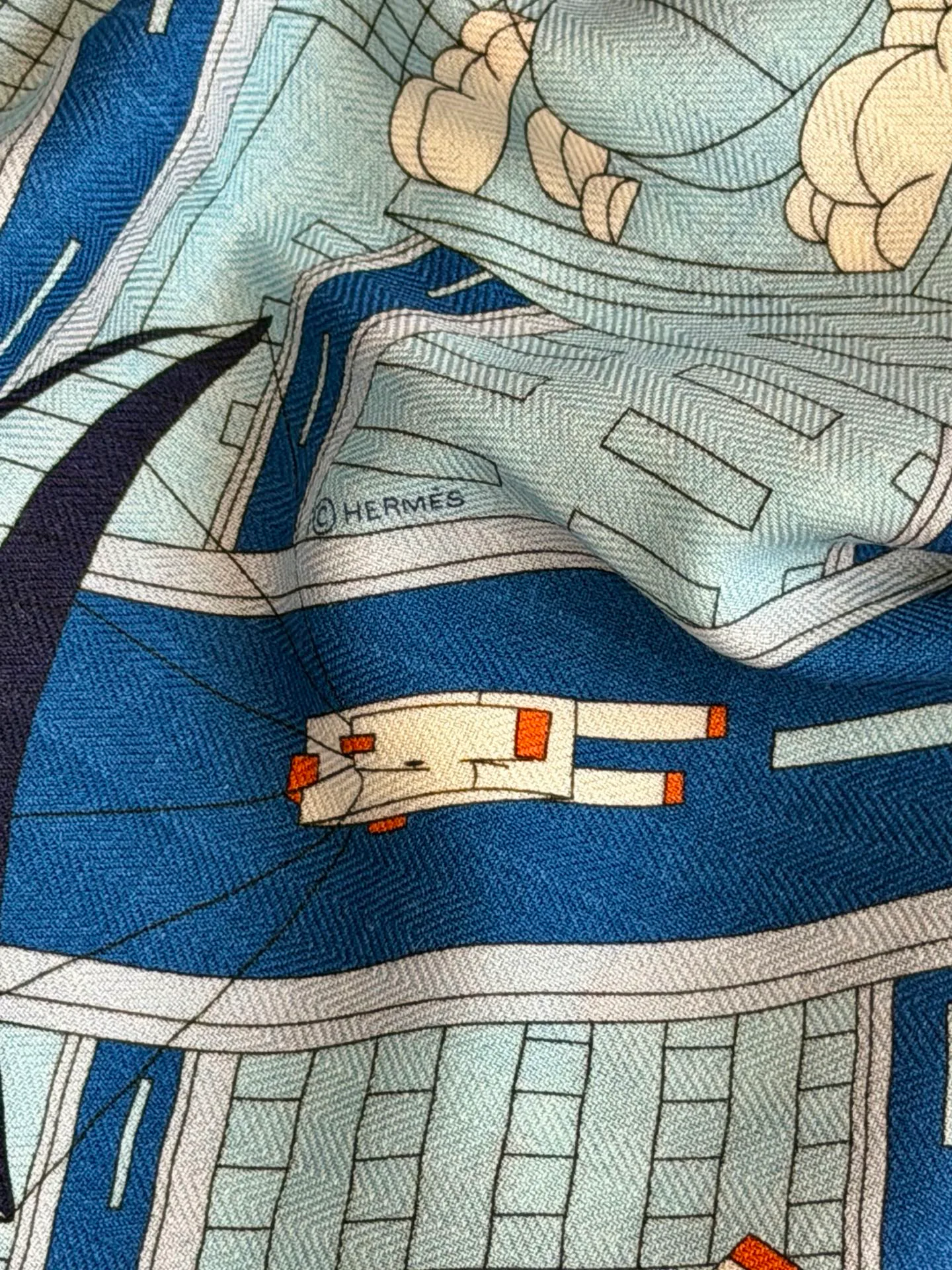 Платки Hermes 17991396