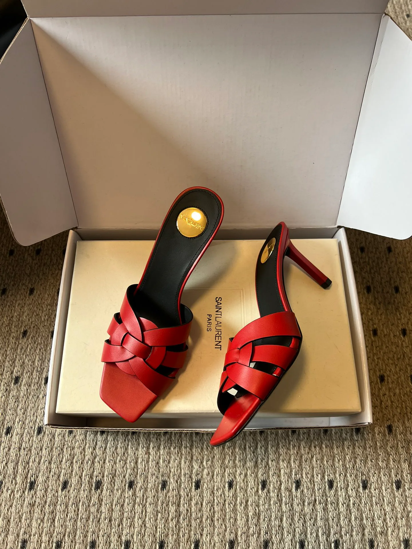 Босоножки Женские Saint Laurent 11239395