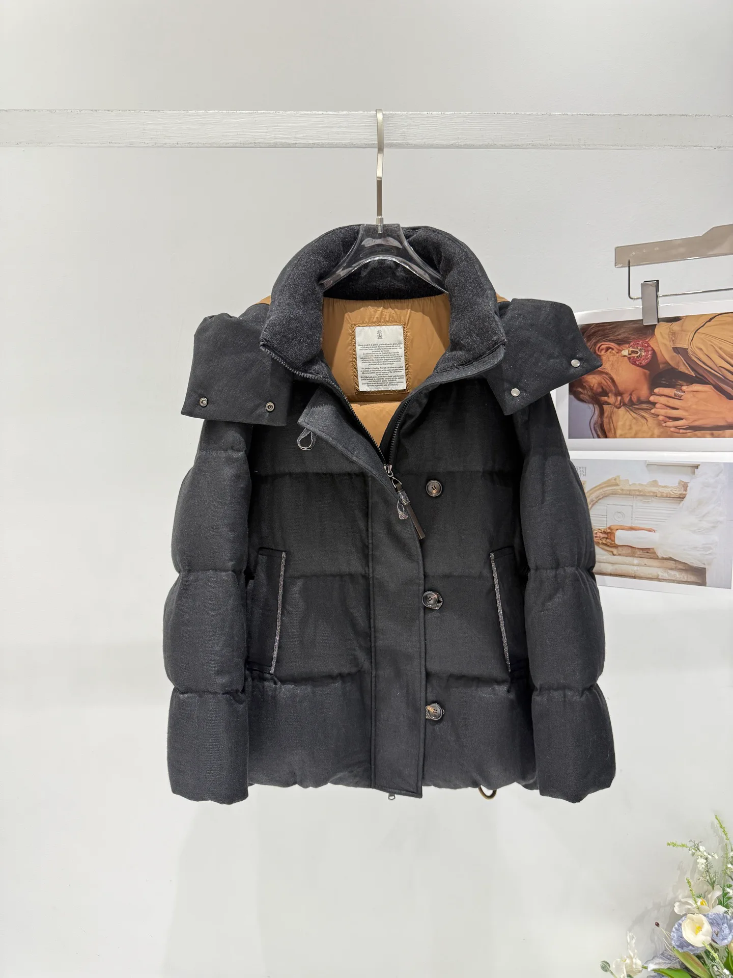 Куртки И Пуховики Женские Brunello Cucinelli 1272933