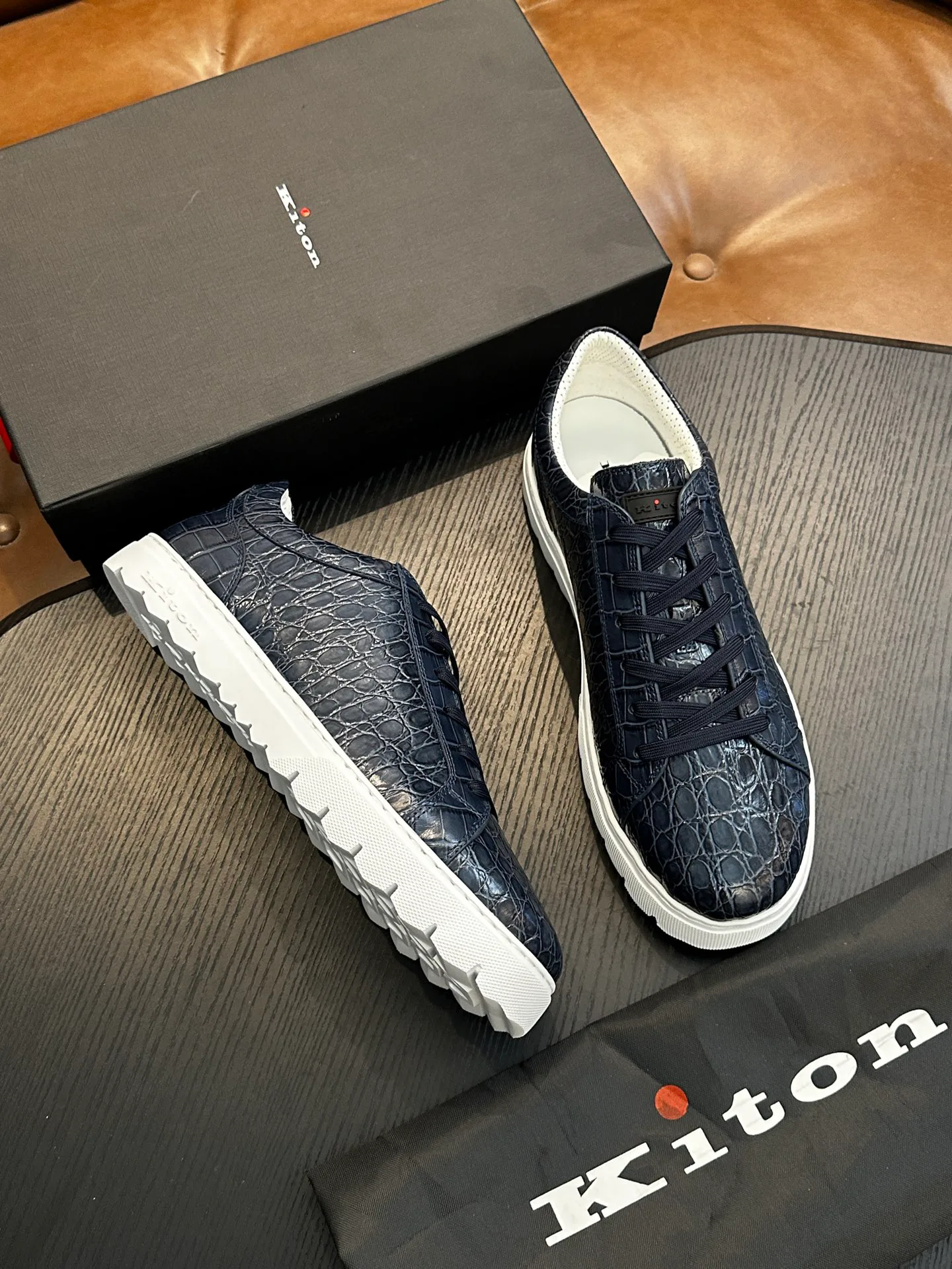 Кроссовки Мужские Kiton 11495435