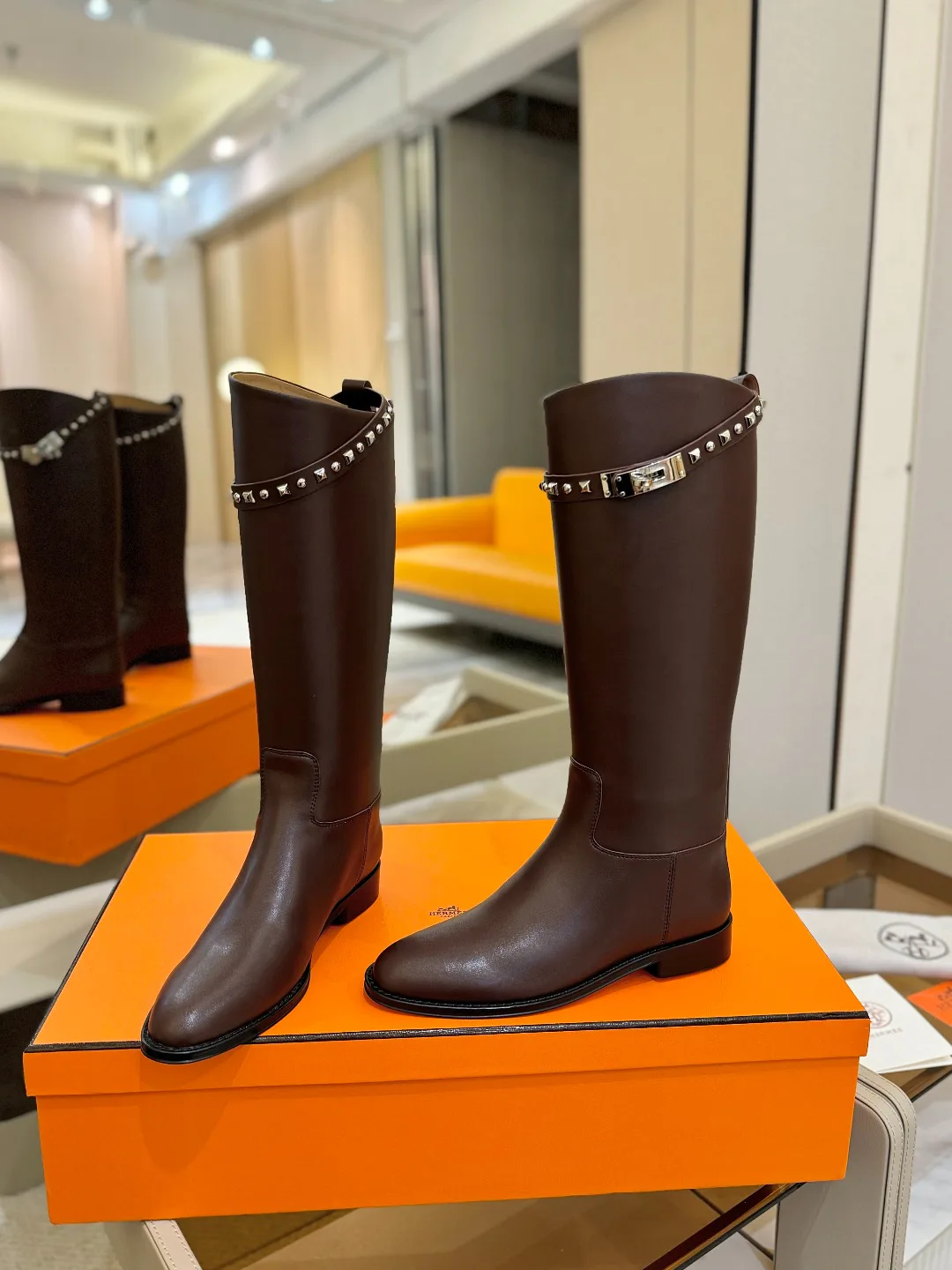 Сапоги Женские Hermes 18521288