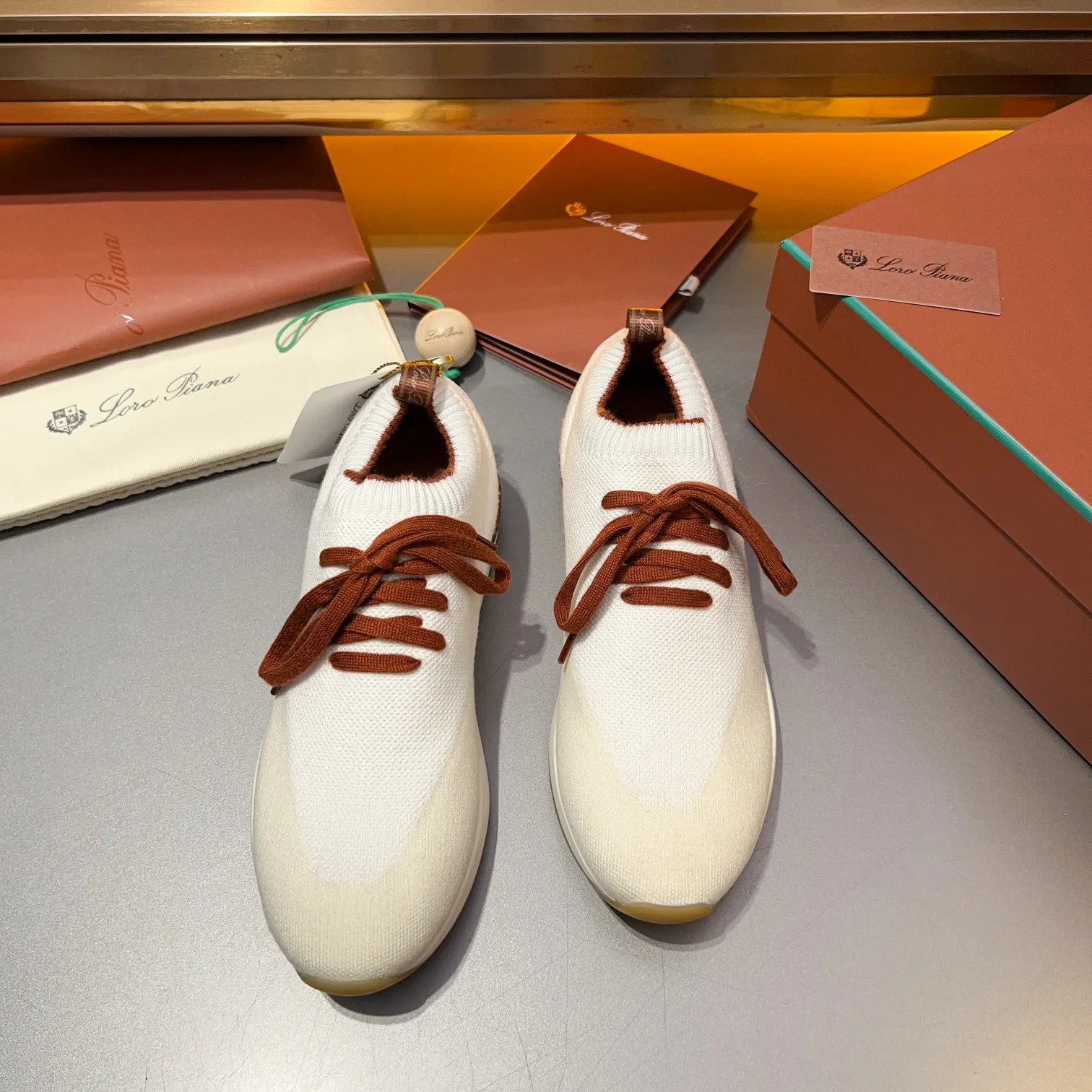 Кроссовки Мужские Loro Piana 18250765