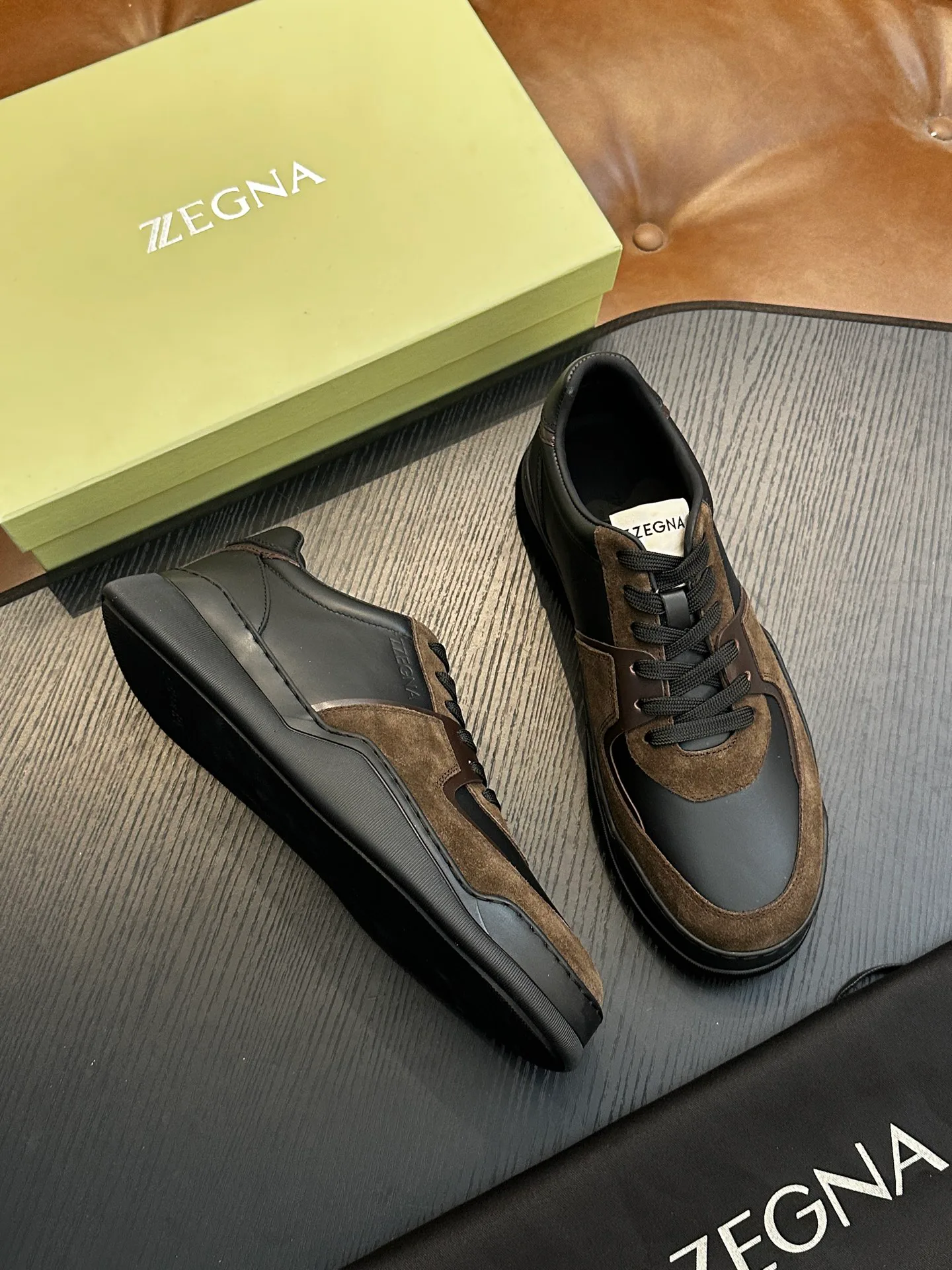 Кроссовки Мужские Zegna 1595978