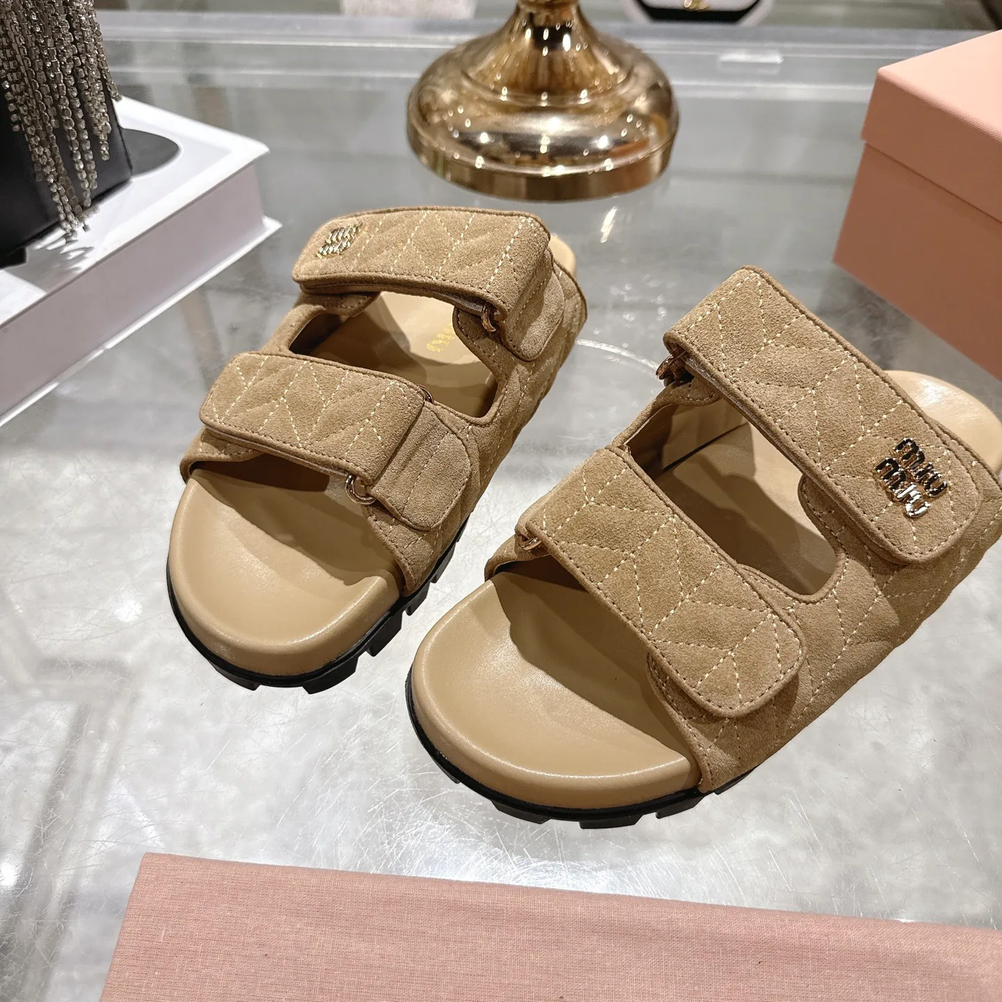 Сандалии Женские Miu Miu 12868599