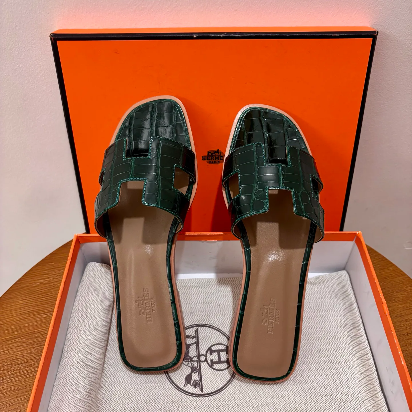 Шлепанцы Женские Hermes 4503980