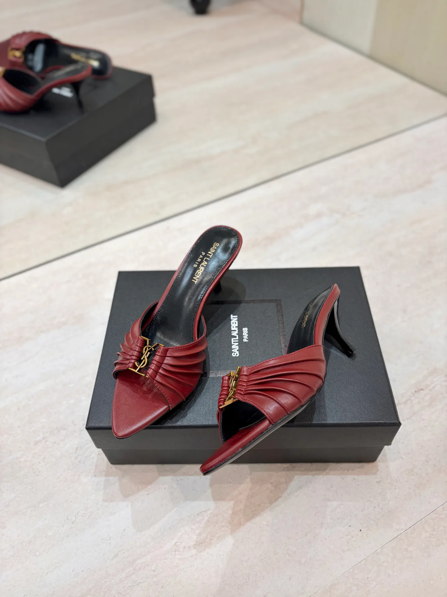 Мюли И Сабо Женские Saint Laurent 17476039