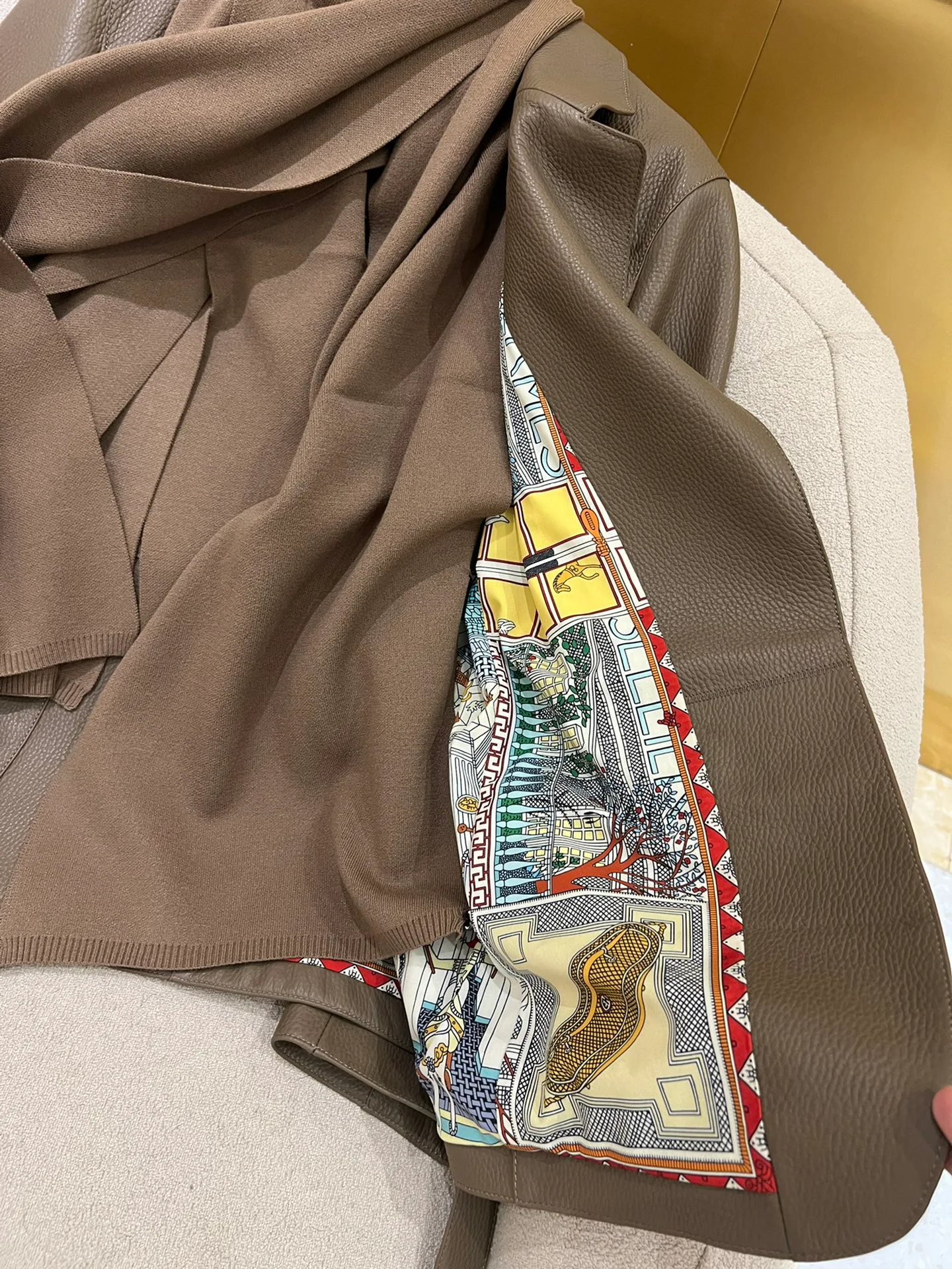 Кожаные Куртки И Дублёнки Женские Hermes 11491527