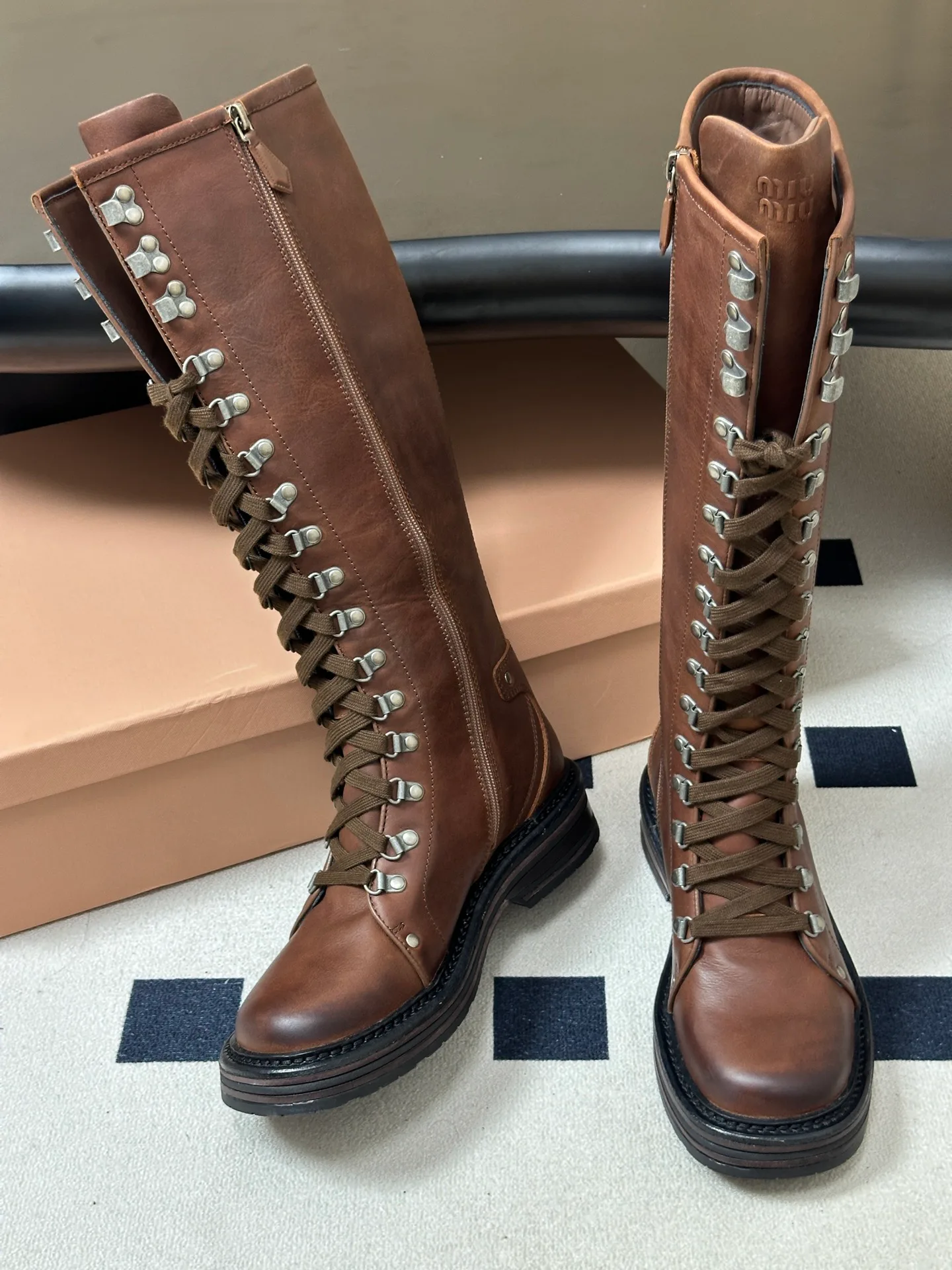 Ботинки Женские Miu Miu 17938778