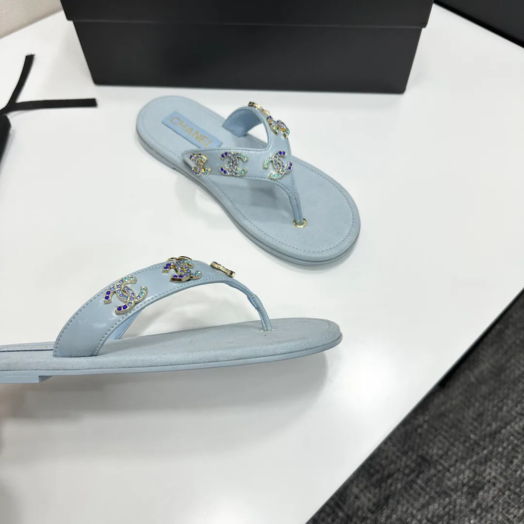 Шлепанцы Женские Chanel 1518406