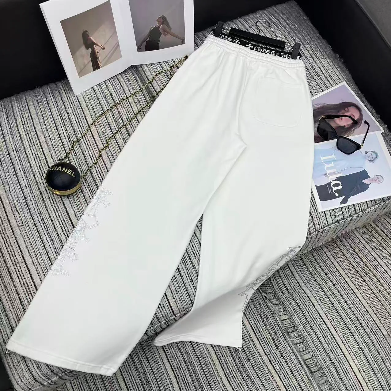 Брюки Женские Chrome Hearts 11227158