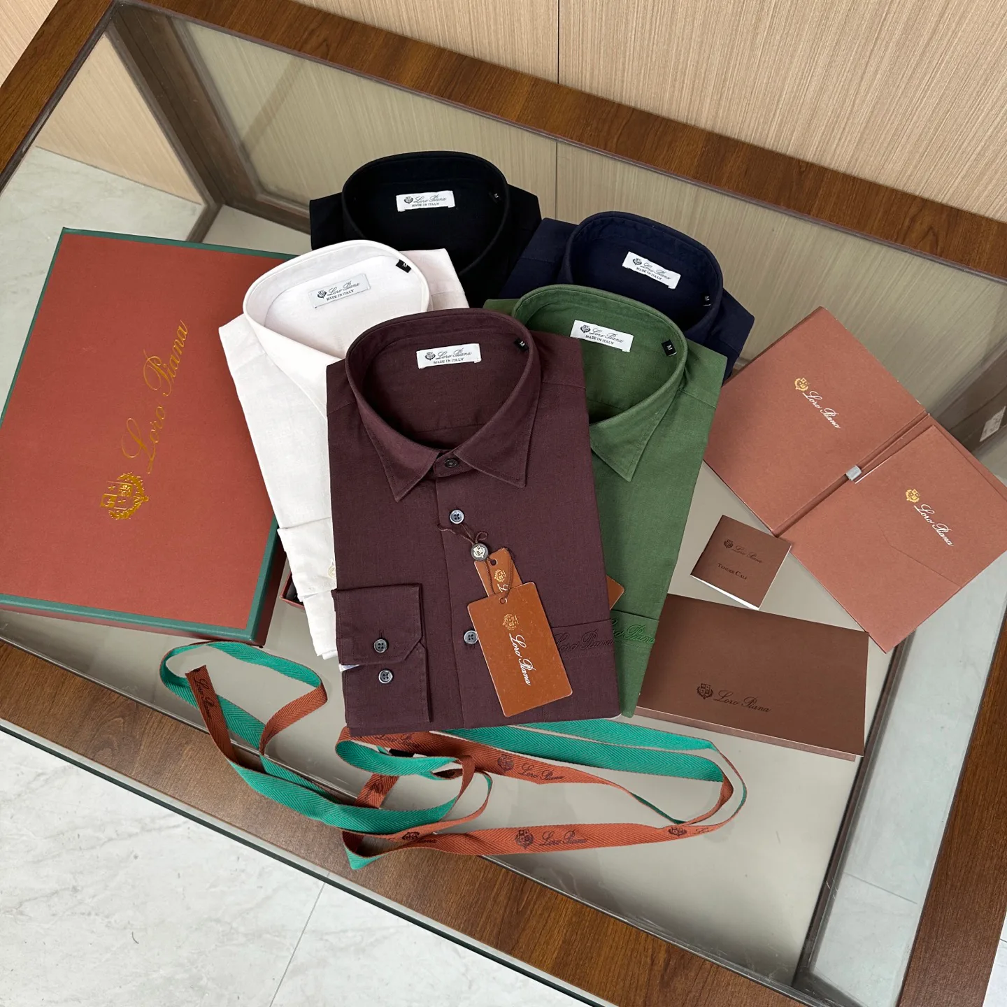 Рубашки Мужские Loro Piana 5654903