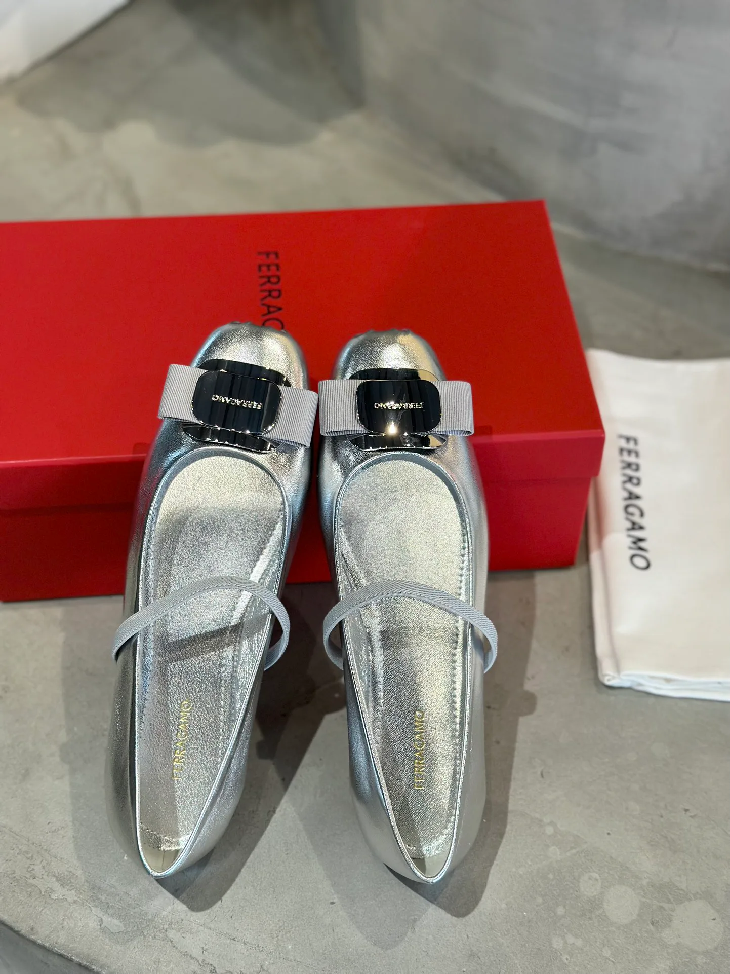 Балетки Женские Salvatore Ferragamo 808530