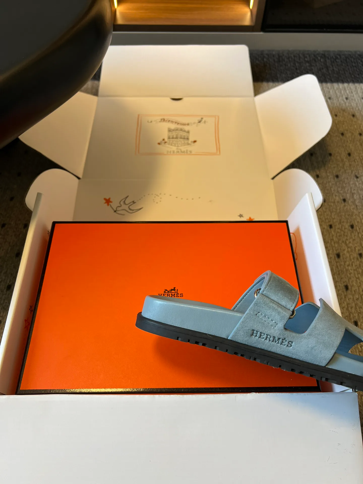 Шлепанцы Женские Hermes 12777606