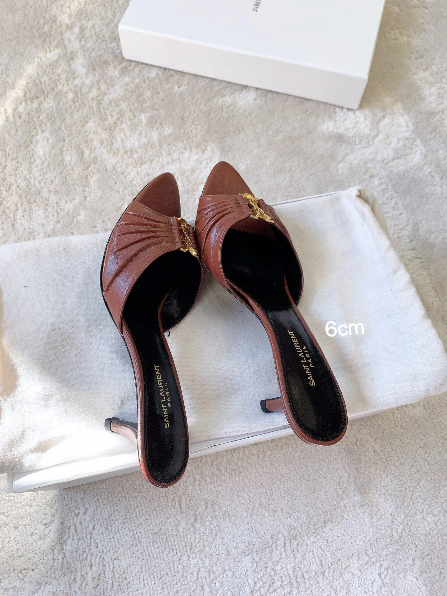 Босоножки Женские Saint Laurent 11923820