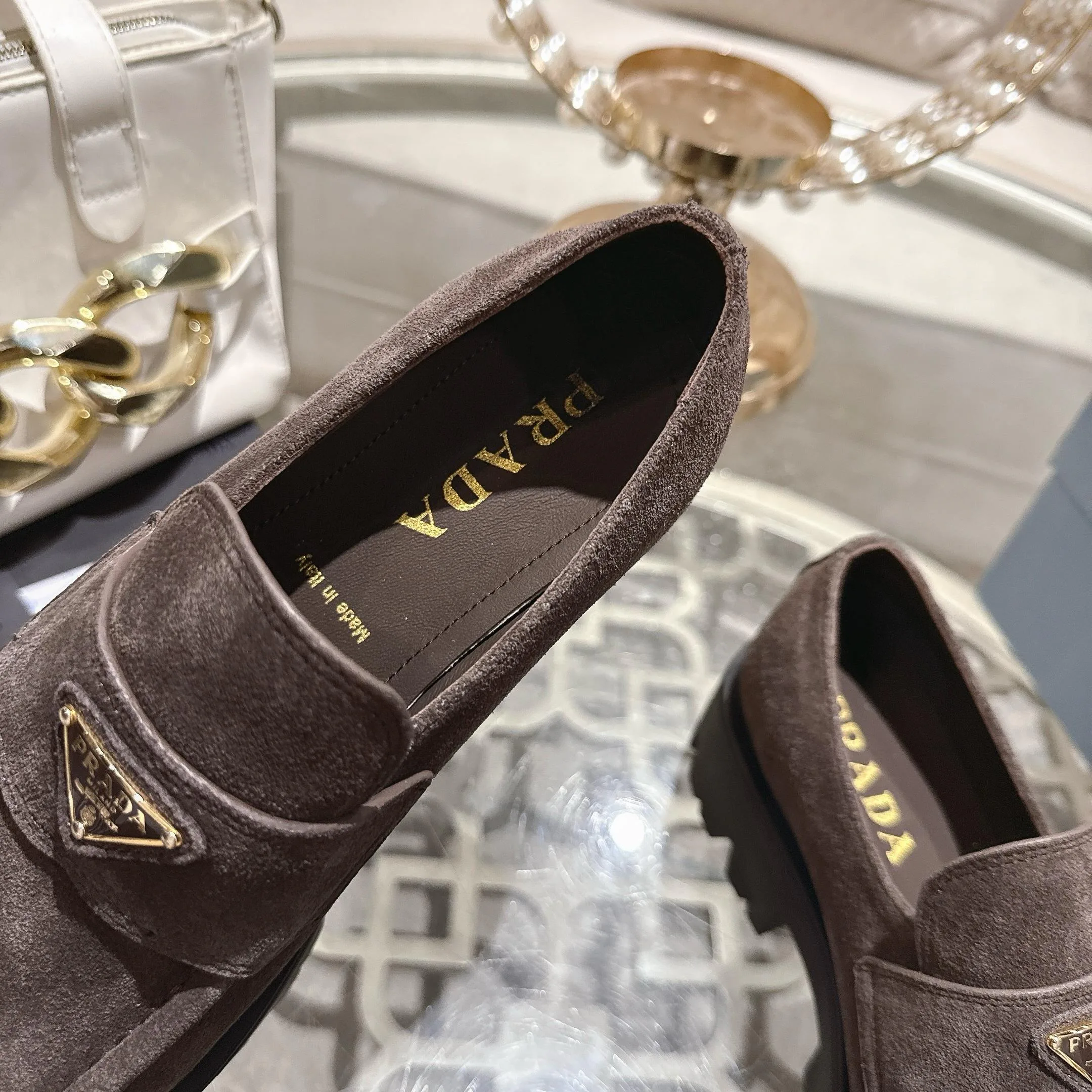 Лоферы И Мокасины Женские Prada 931630