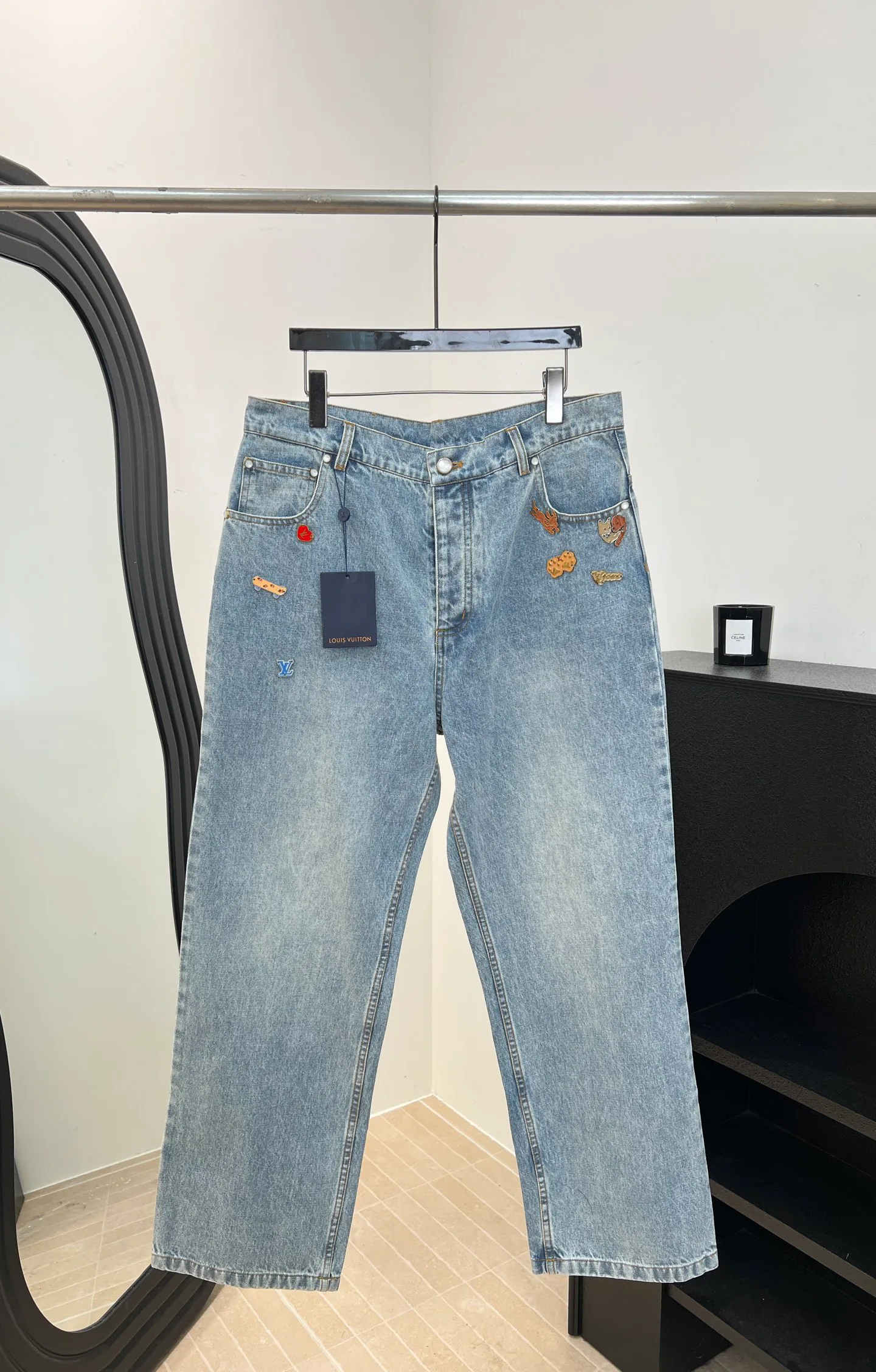 Джинсы Мужские Louis Vuitton 18224450