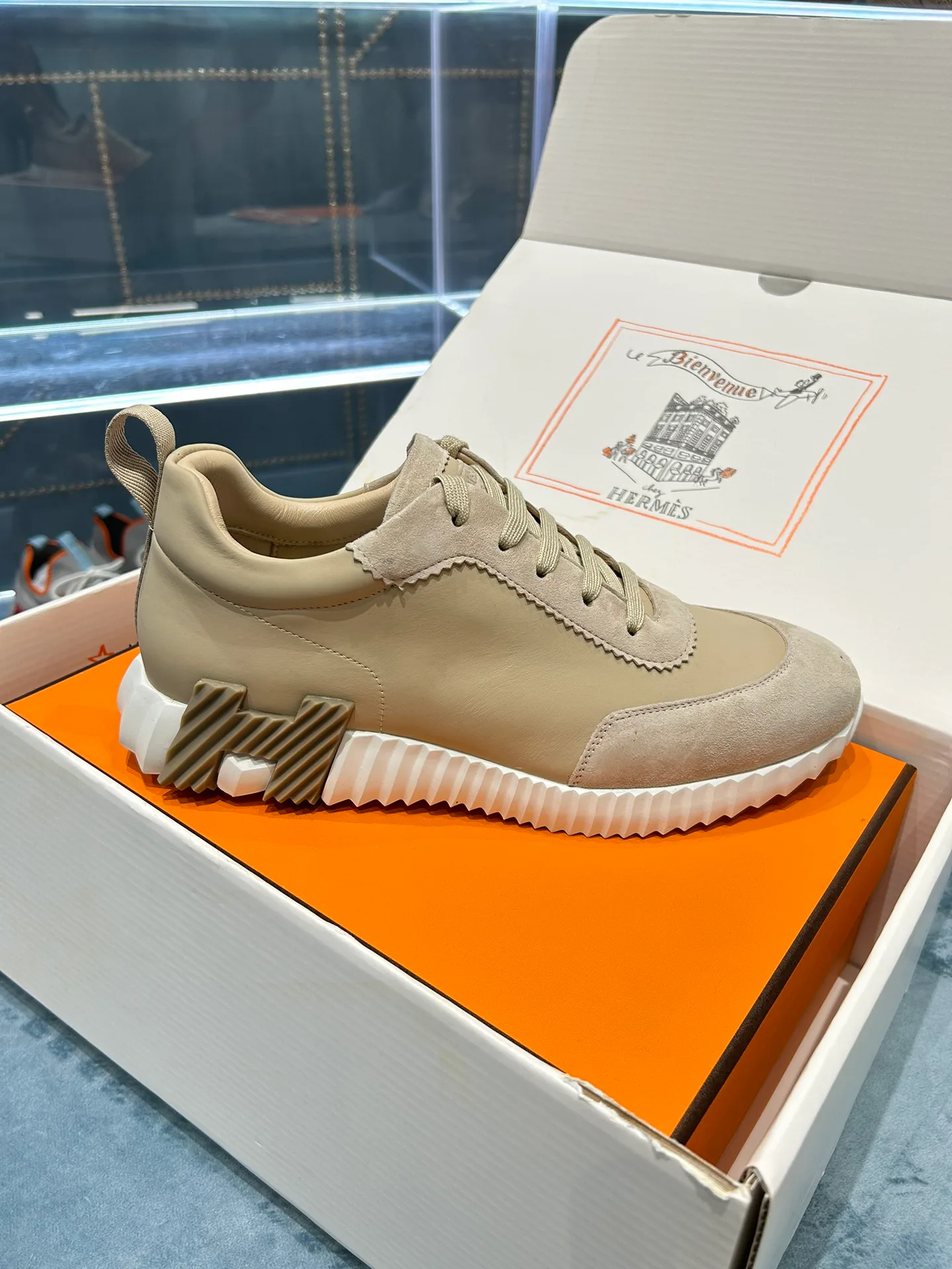 Кроссовки Женские Hermes 347686