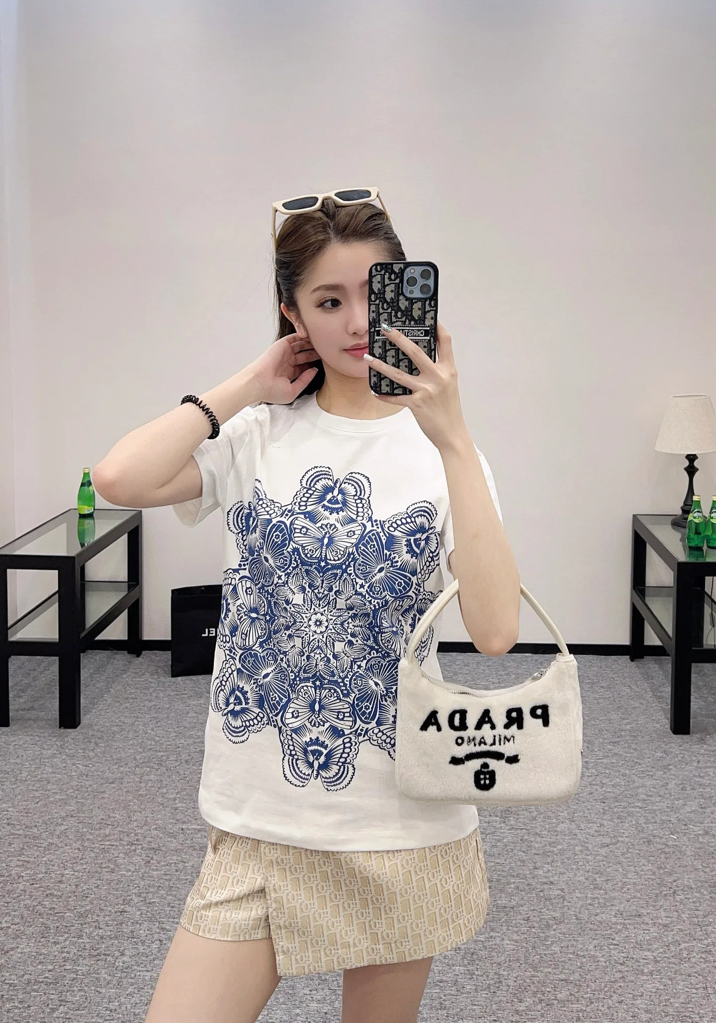 Футболки Женские Prada 24044