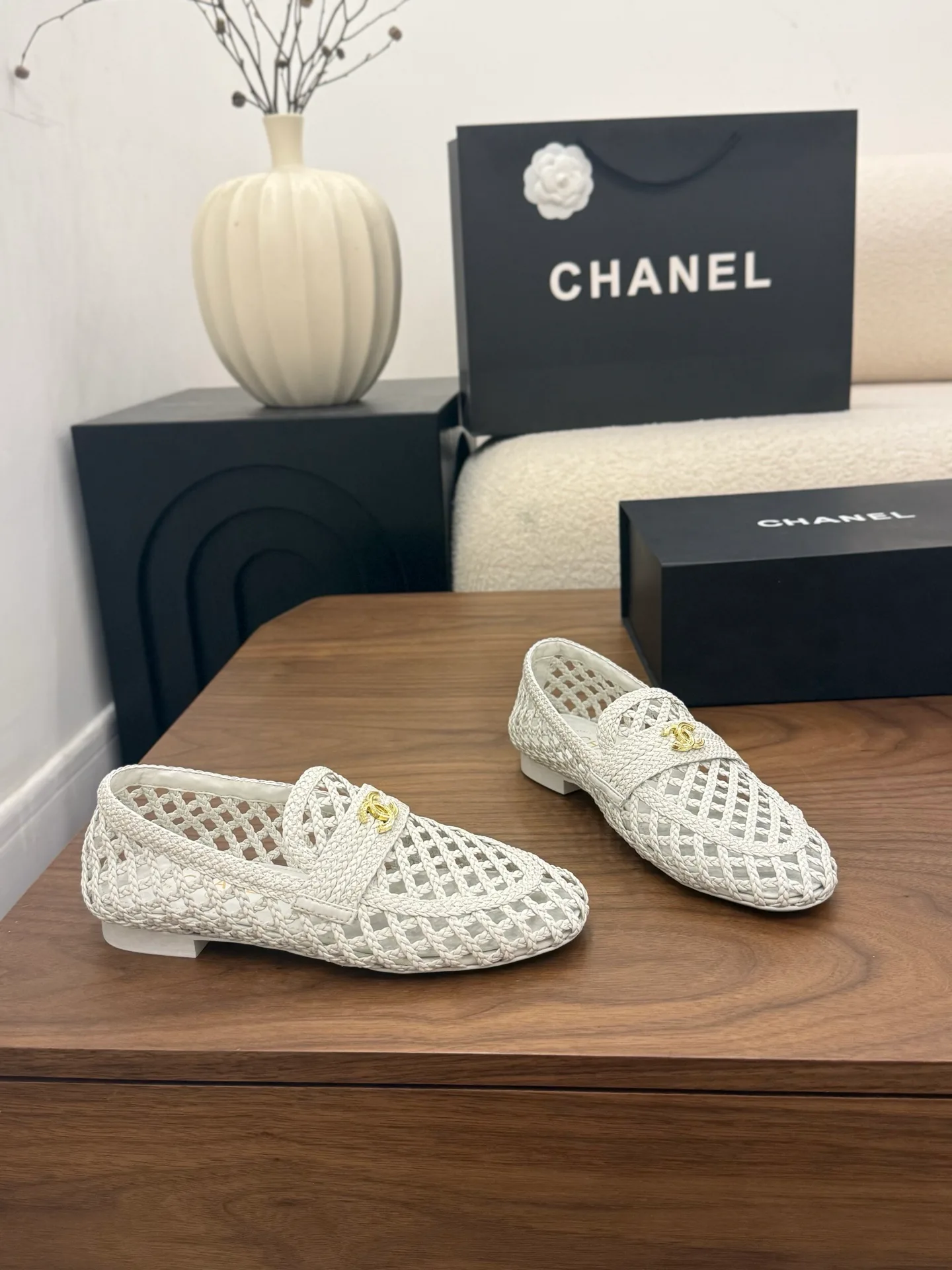 Лоферы И Мокасины Женские Chanel 13230726