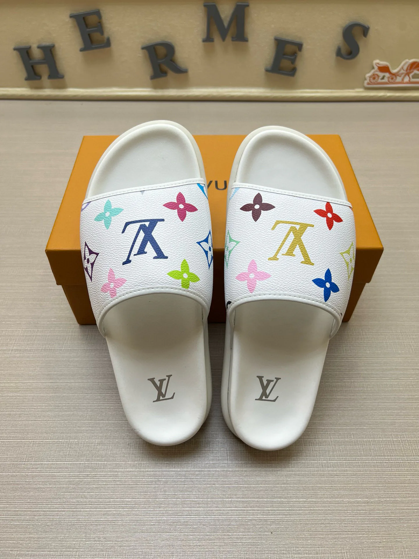 Шлепанцы Мужские Louis Vuitton 1789286