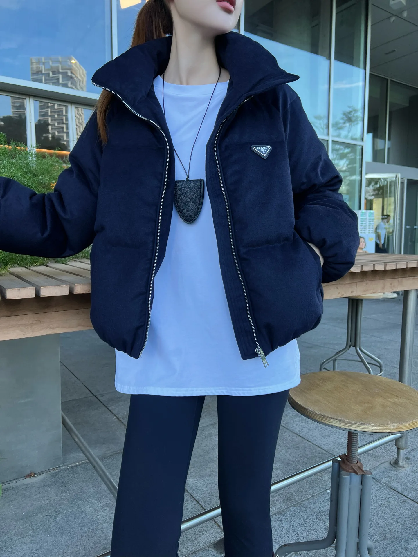 Куртки И Пуховики Женские Prada 18108053