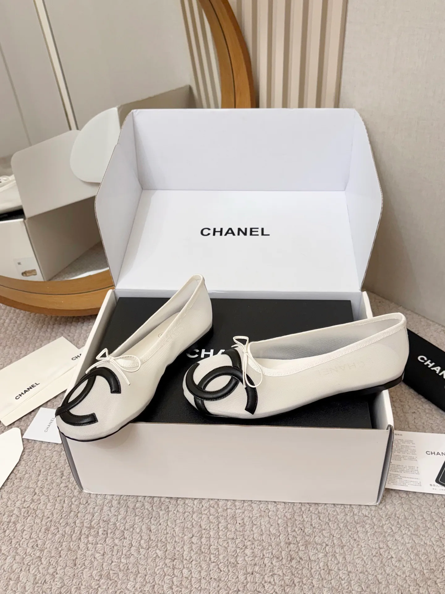 Балетки Женские Chanel 19080177
