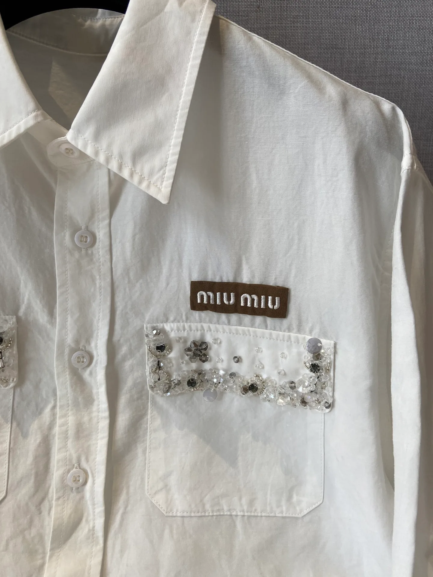 Рубашки Женские Miu Miu 18088503