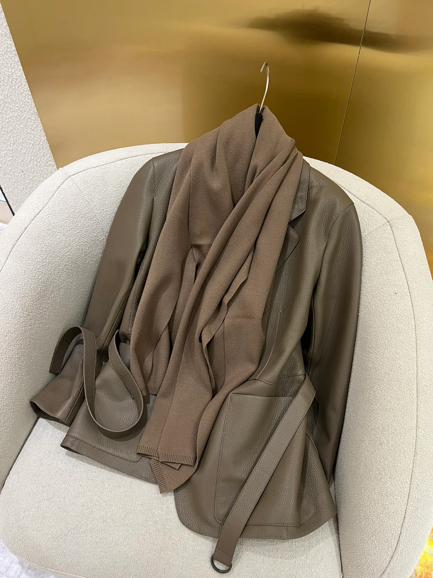 Кожаные Куртки И Дублёнки Женские Hermes 11491527