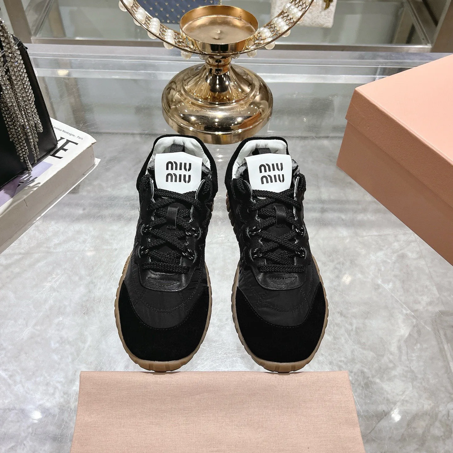 Кроссовки Женские Miu Miu 397984