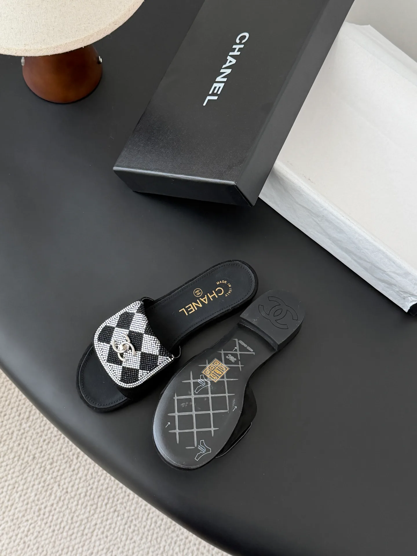 Шлепанцы Женские Chanel 1818741