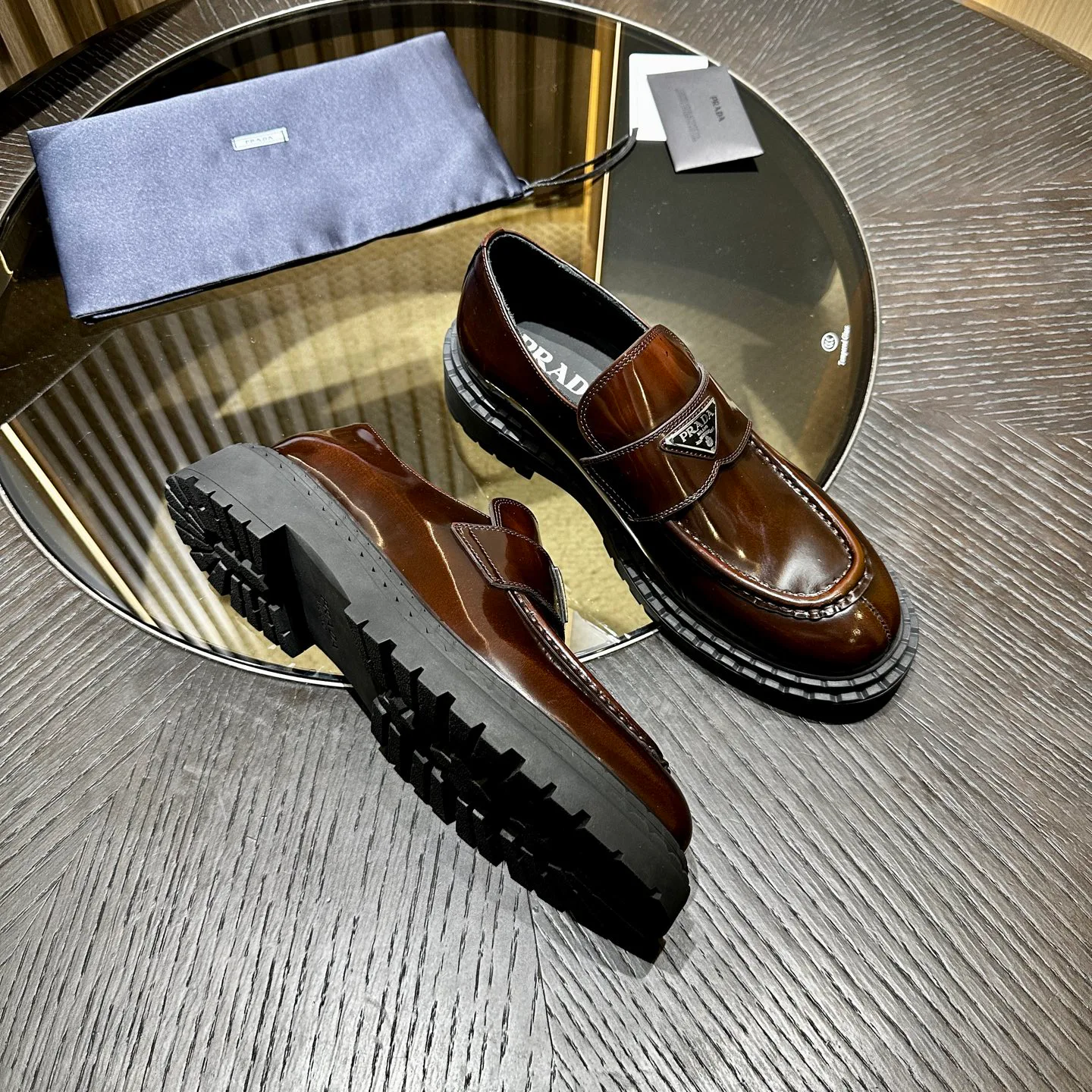Лоферы И Туфли Мужские Prada 18192303