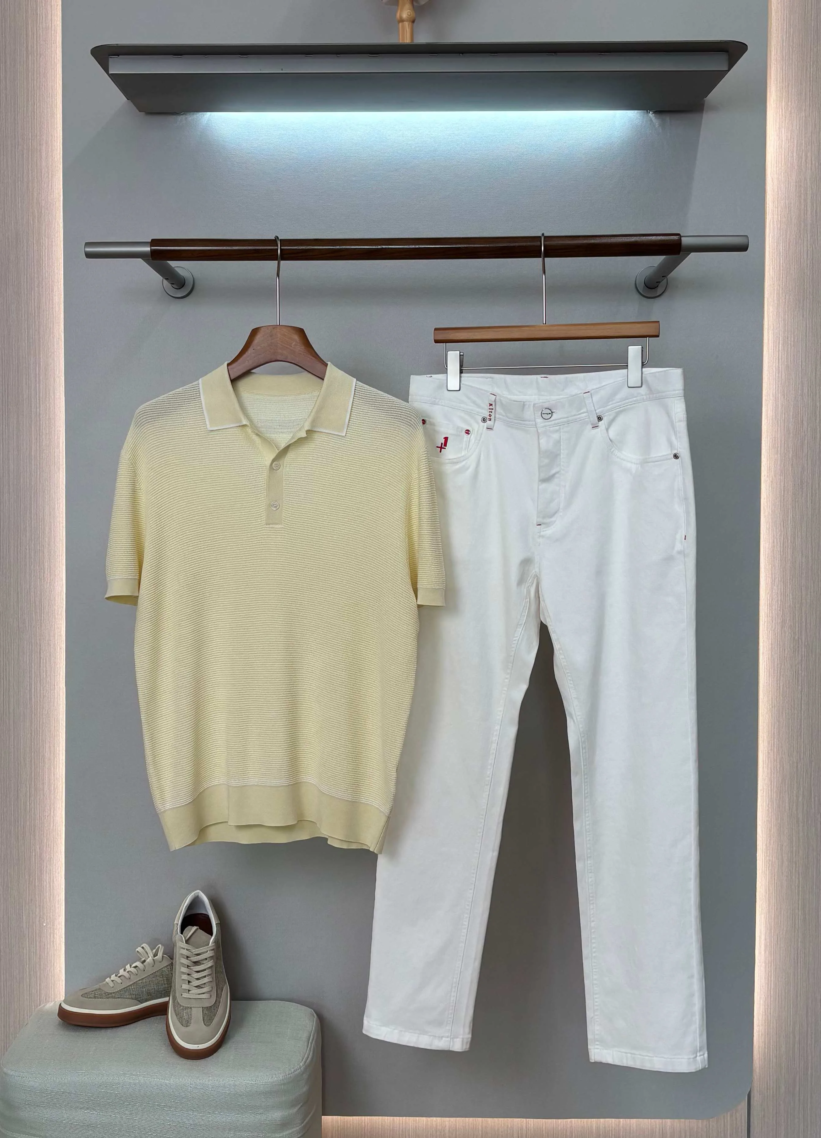 Джинсы Мужские Kiton 10036709