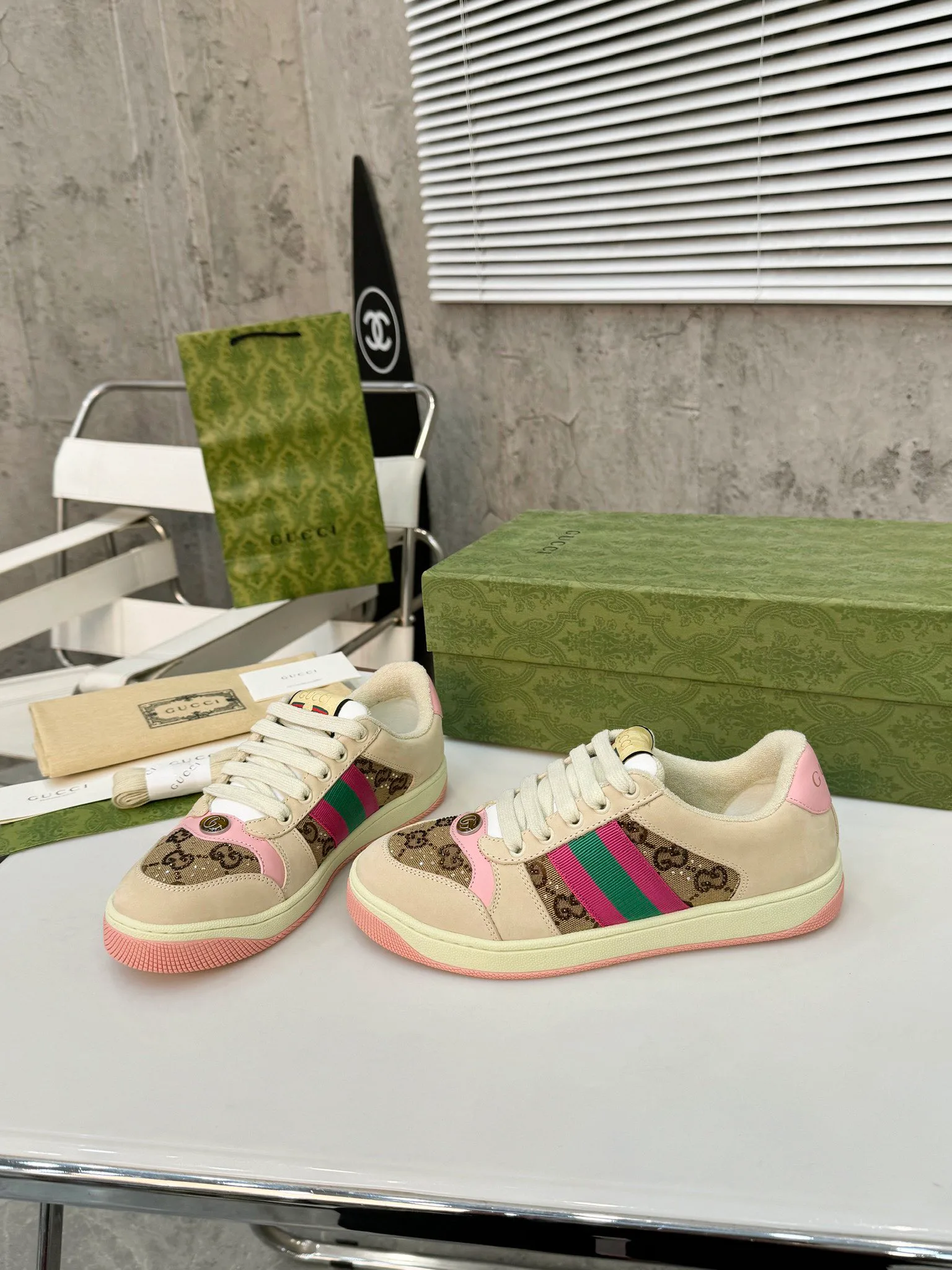 Кроссовки Женские Gucci 1257872