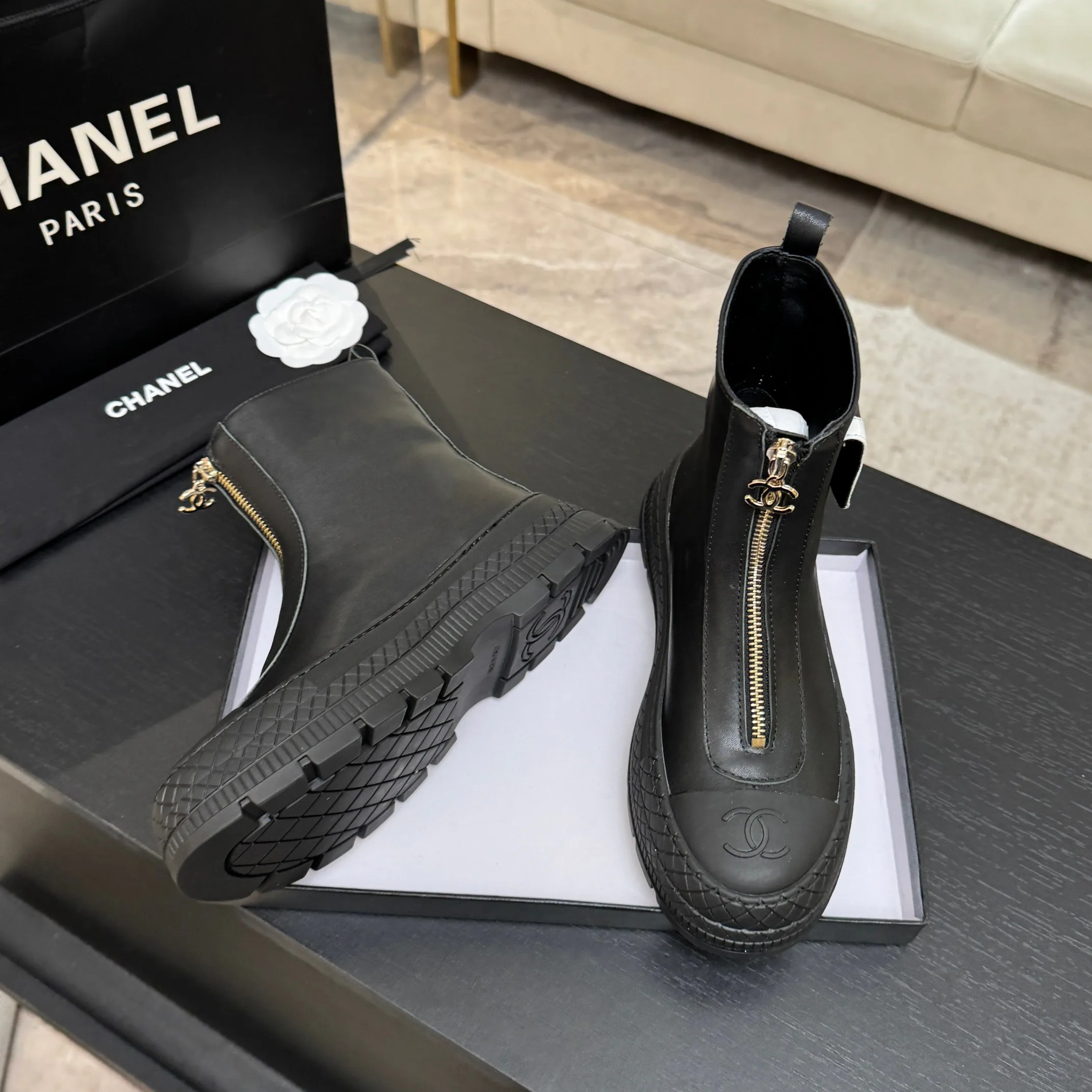 Ботинки Женские Chanel 17899994