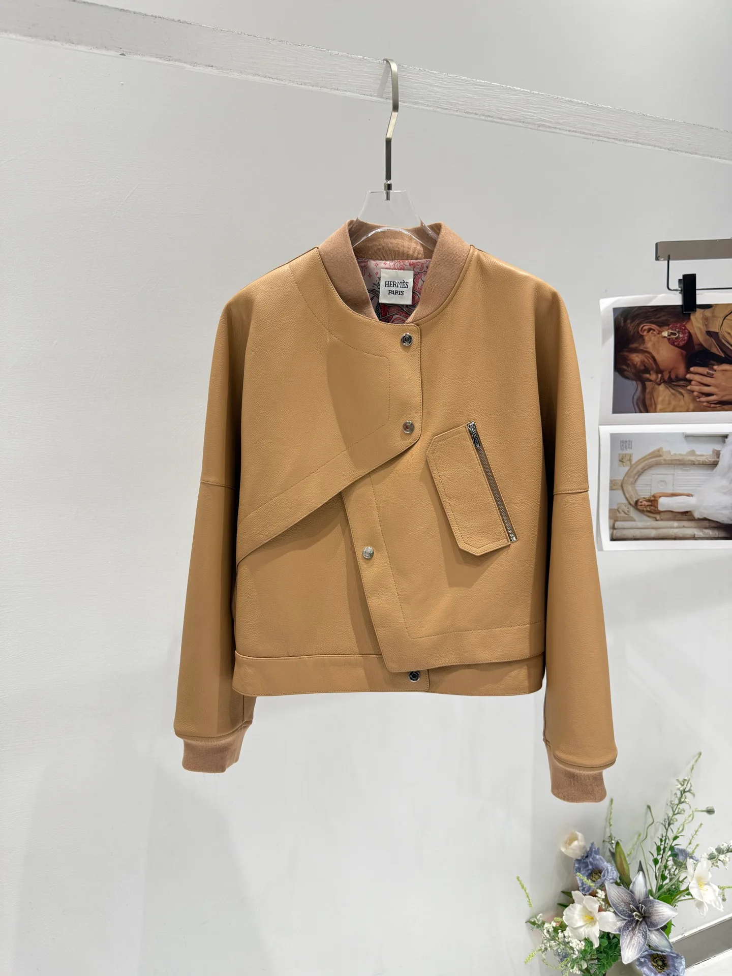 Кожаные Куртки И Дублёнки Женские Hermes 11310647
