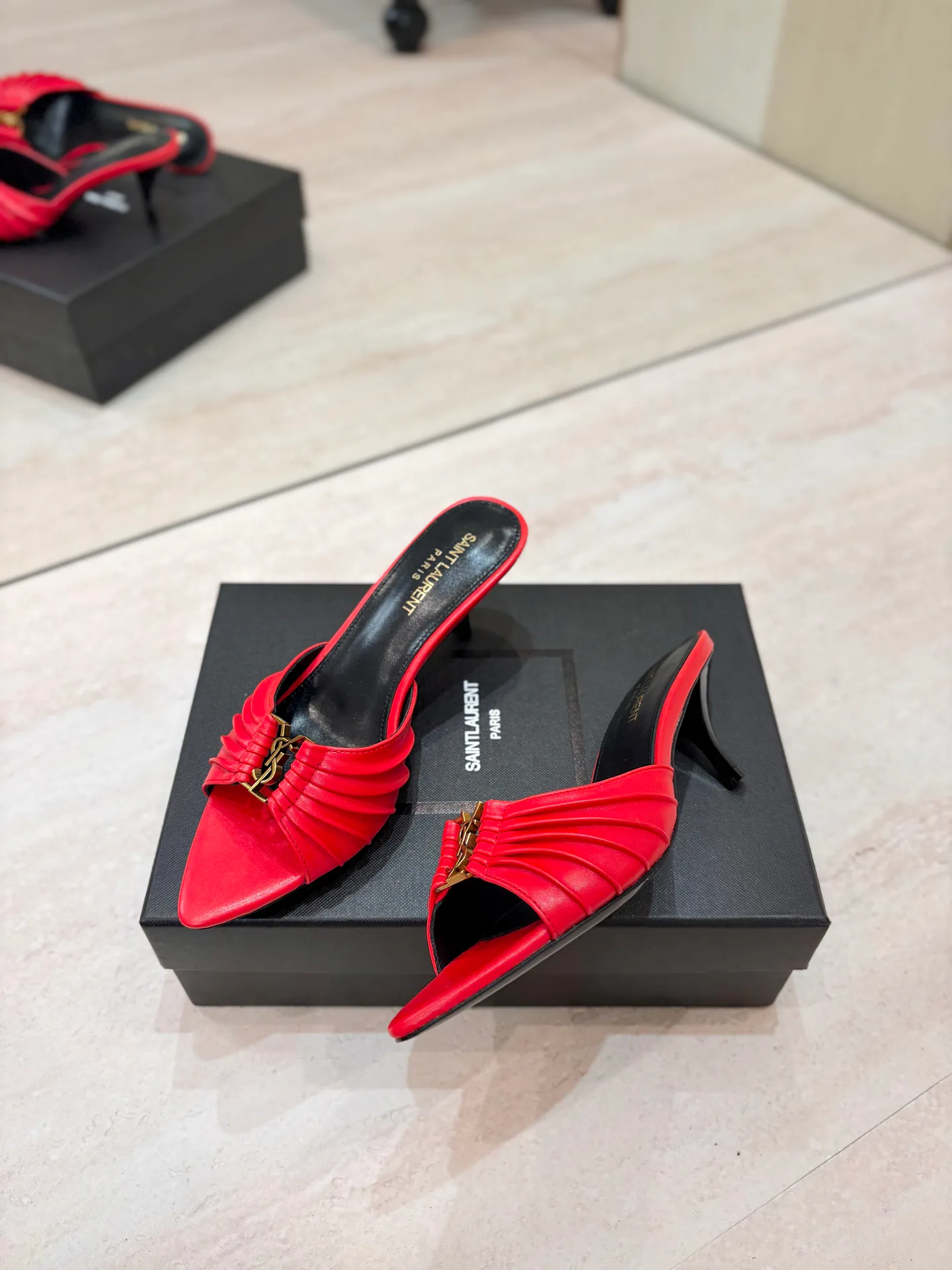 Мюли И Сабо Женские Saint Laurent 17476038