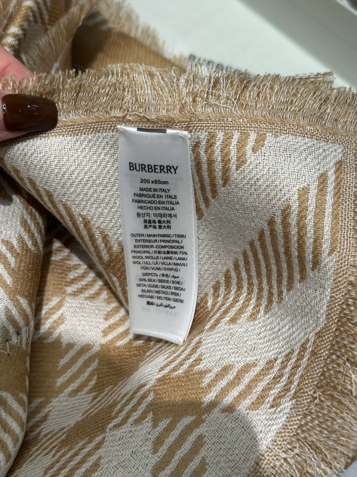 Шарфы Burberry 436105