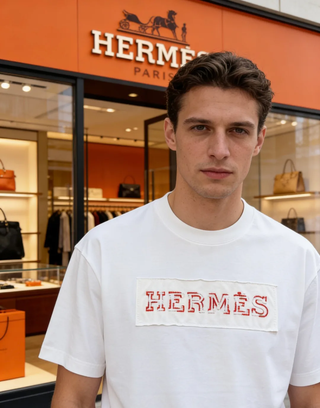 Футболки Мужские Hermes 13442019