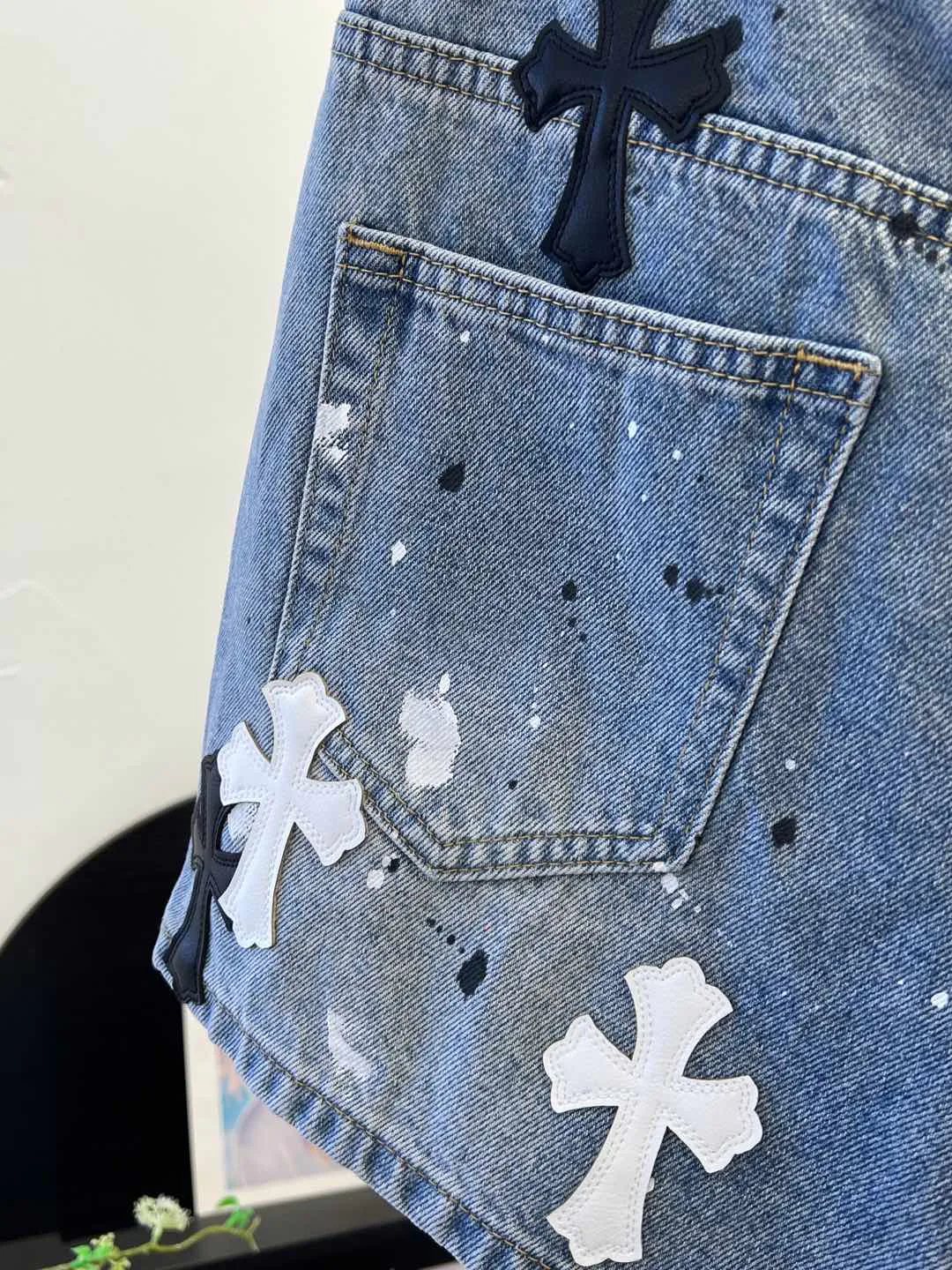Шорты Женские Chrome Hearts 6338785
