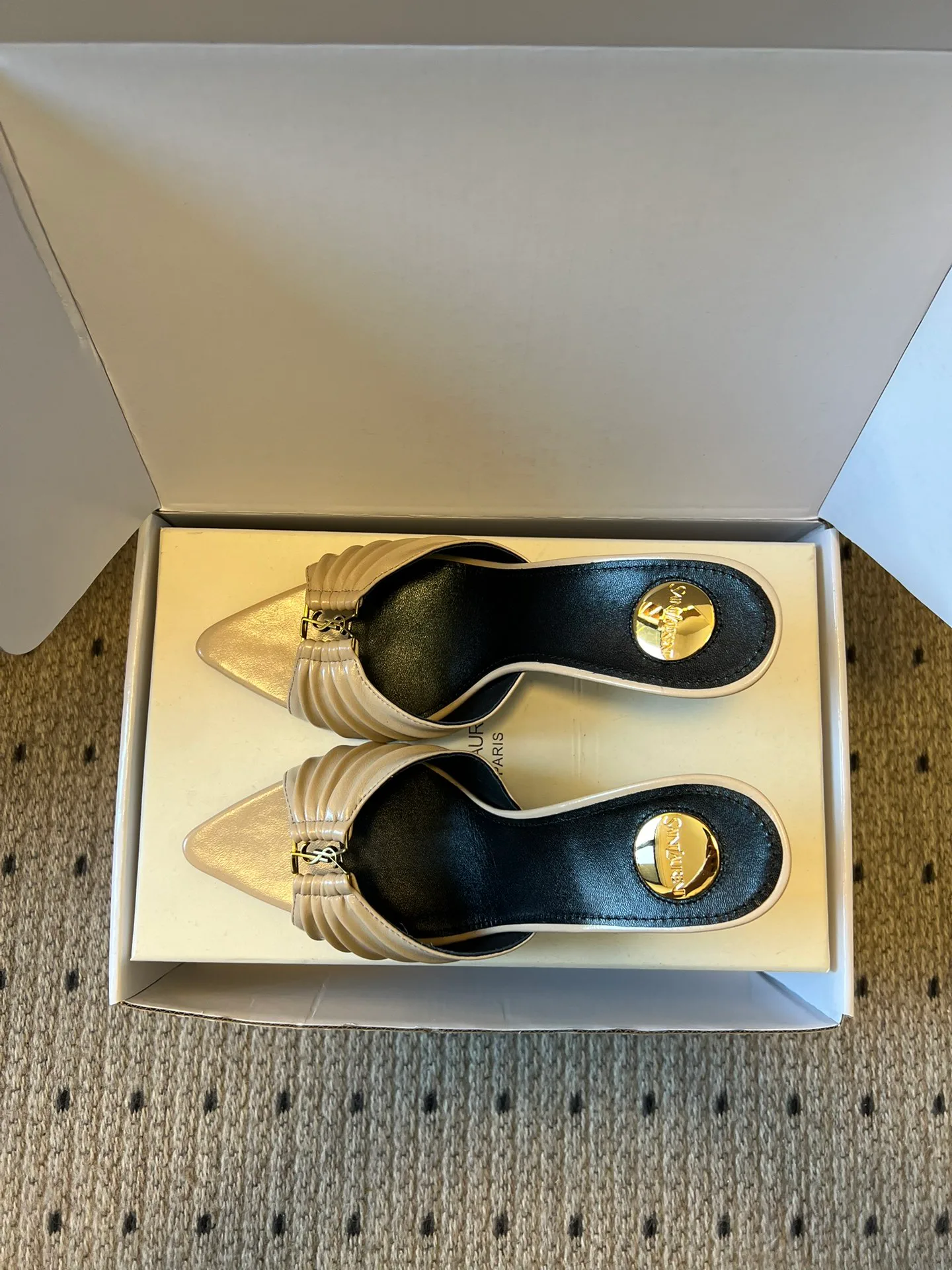 Мюли И Сабо Женские Saint Laurent 10835423