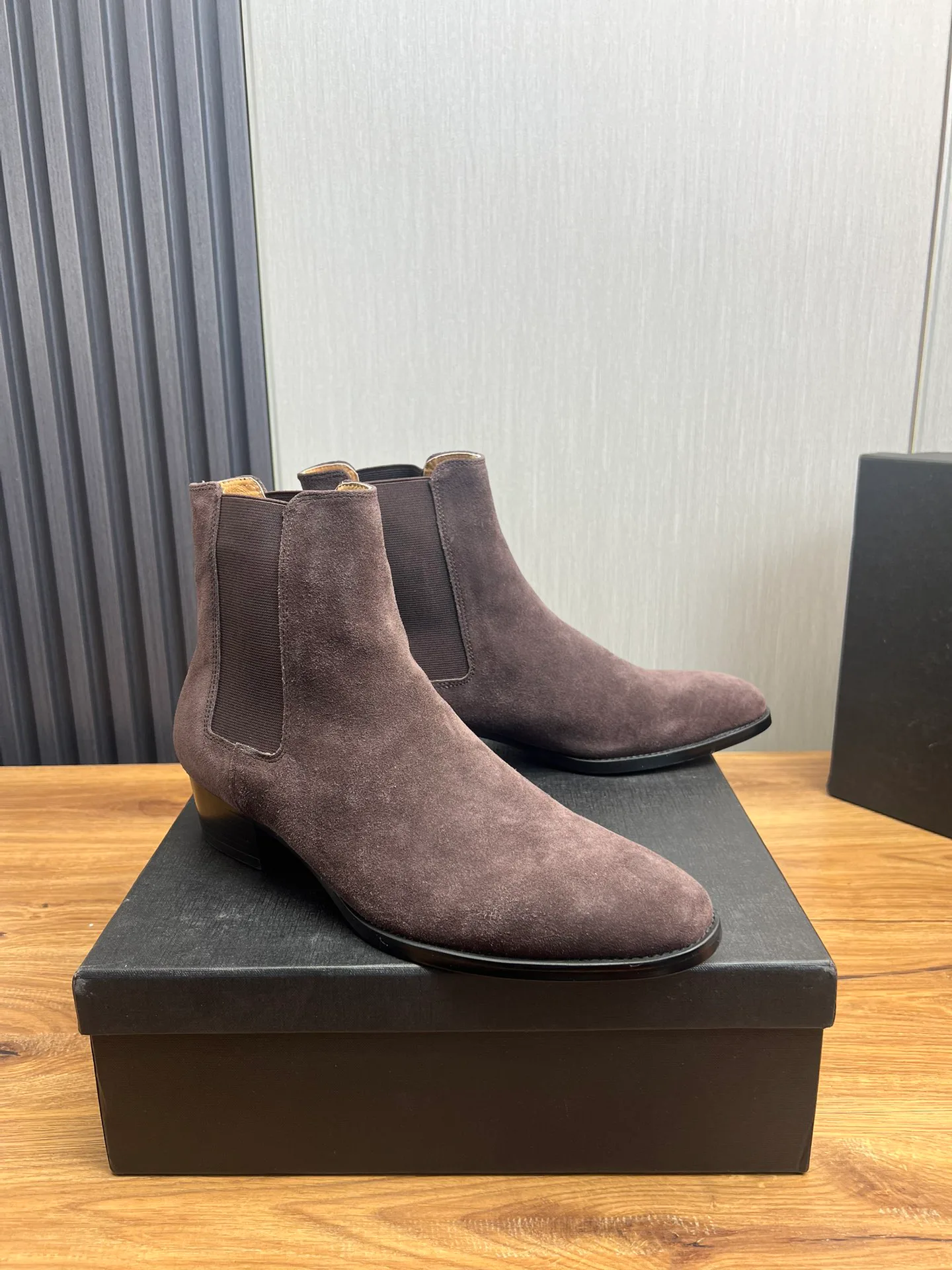 Ботинки Мужские Saint Laurent 1261419