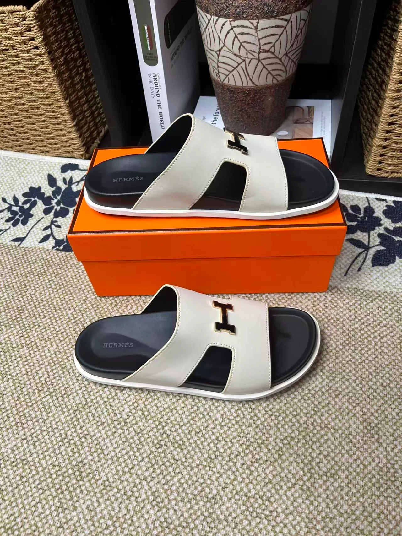 Шлепанцы Женские Hermes 9801485