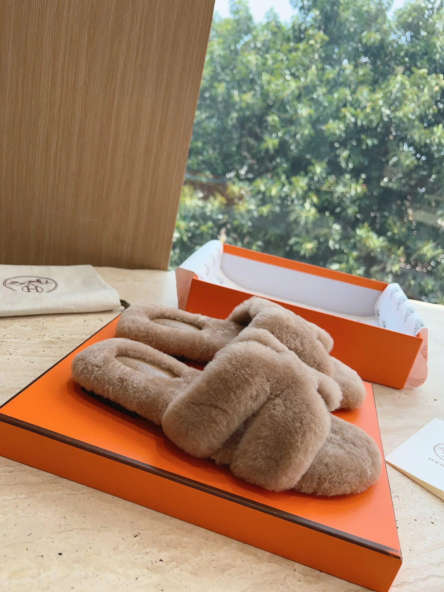 Тапочки Женские Hermes 18053327
